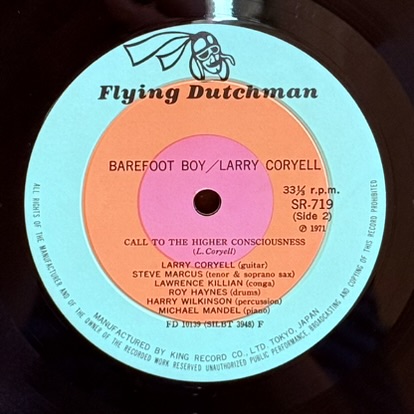 画像8: LARRY CORYELL / Barefoot Boy