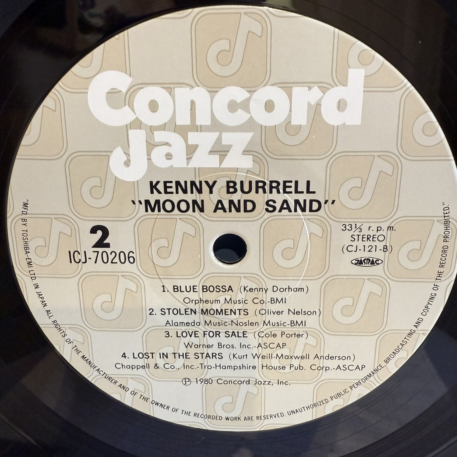 画像6: KENNY BURRELL / MOON AND SAND 