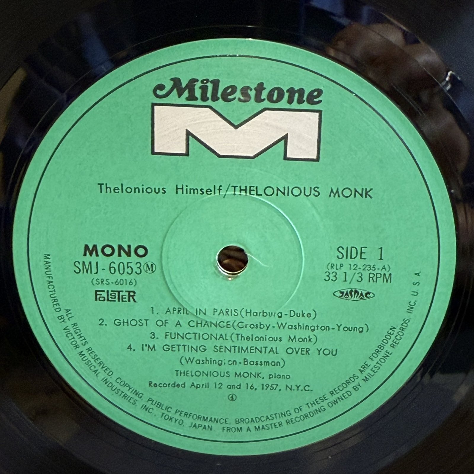 画像7: THELONIOUS MONK / Thelonious Himself