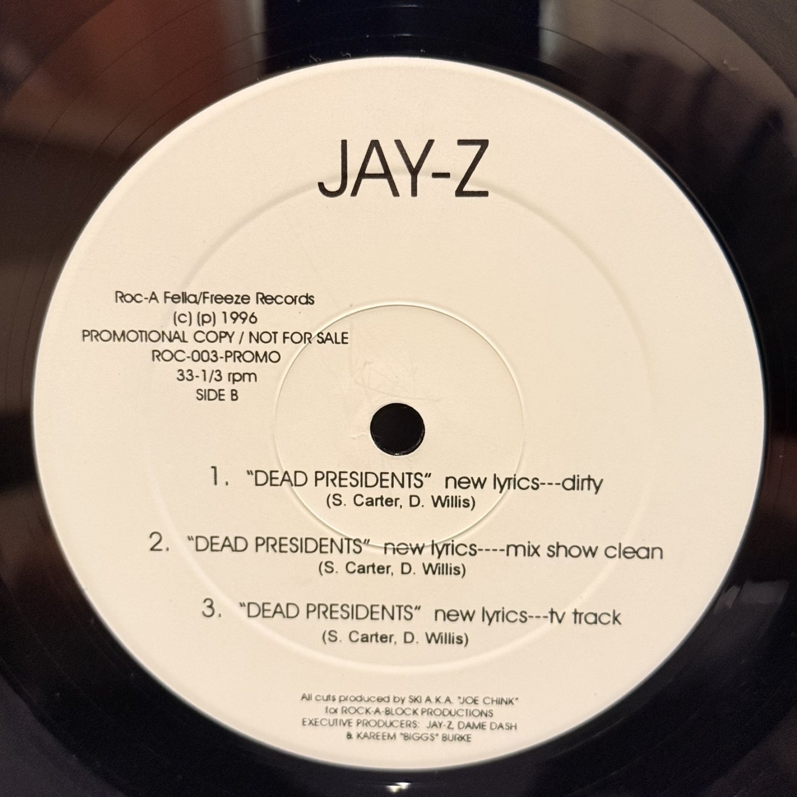 画像2: JAY-Z / AIN'T NO NIGG@ Featuring – Foxy Brown  12" E.P. PROMO盤