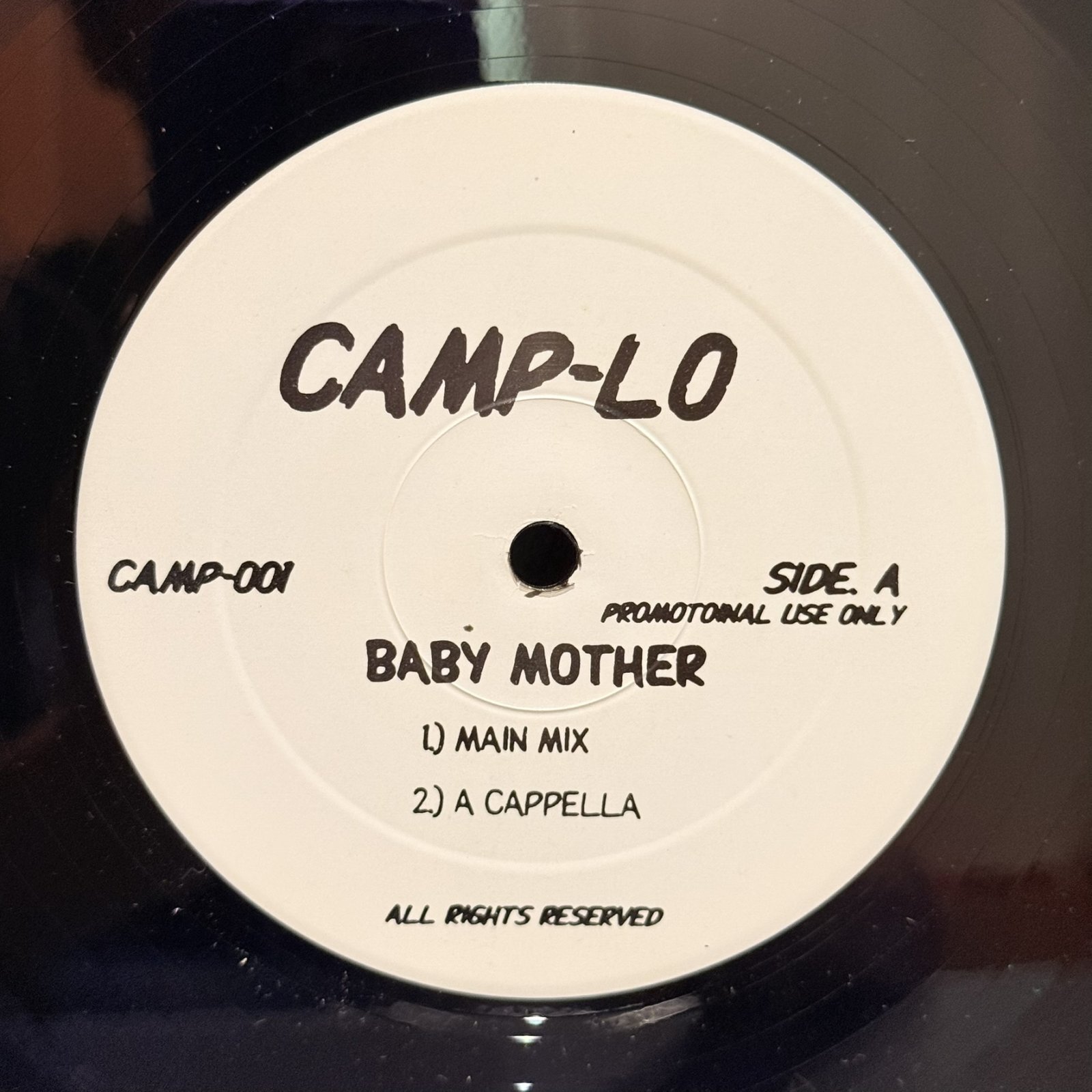 画像1: CAMP-LO / BABY MOTHER  12" E.P. PROMO盤