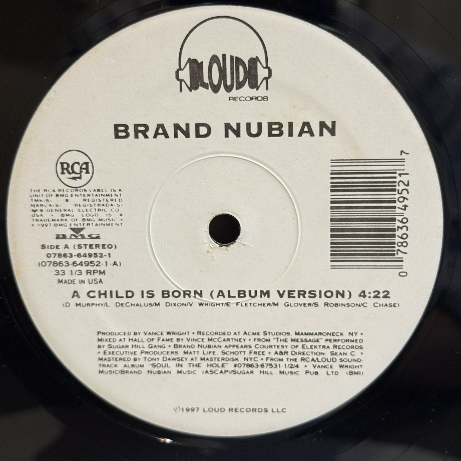画像2: BRAND NUBIAN / A CHILD IS BORN  12" E.P. 