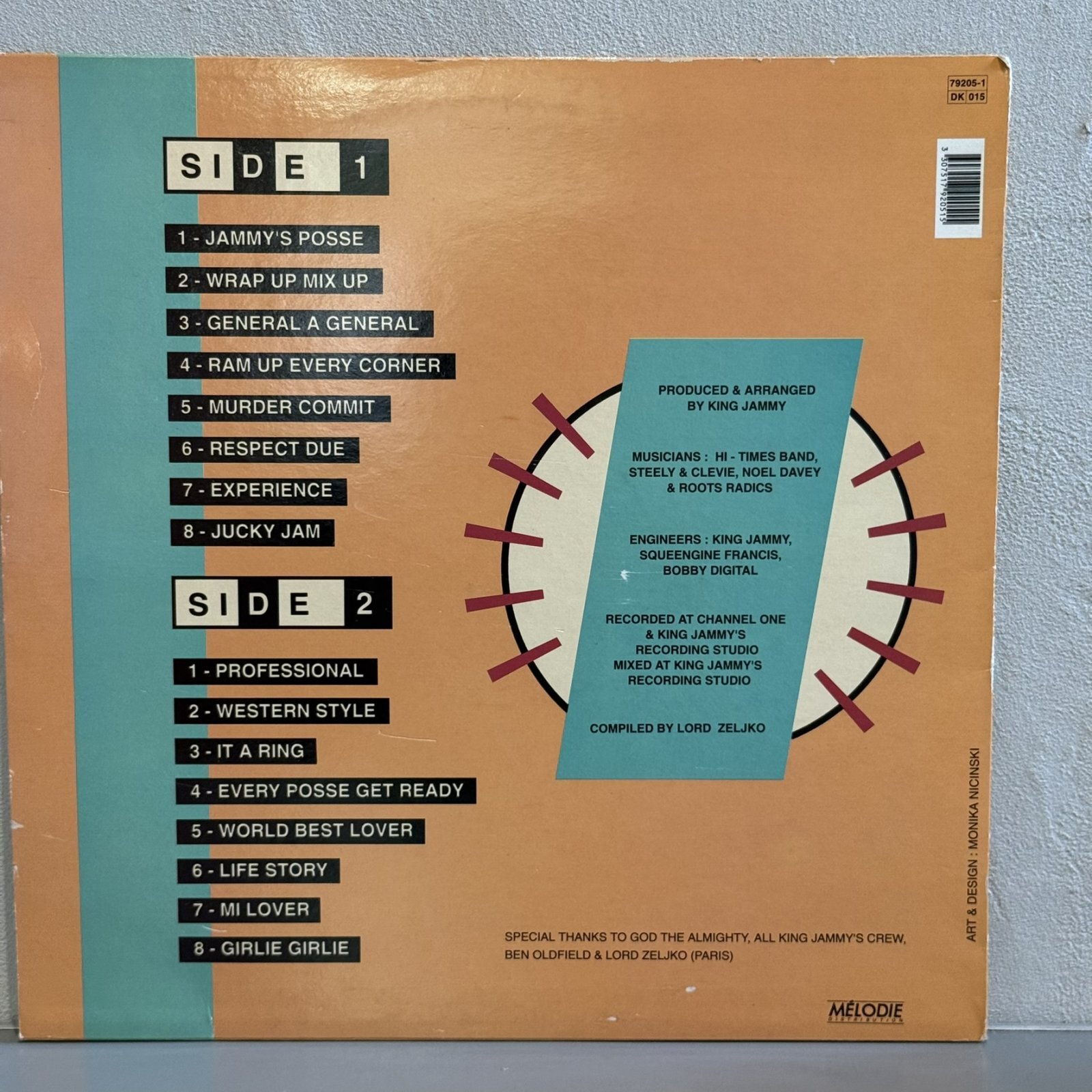 画像2: TONTO IRIE / JAMMY'S POSSE 