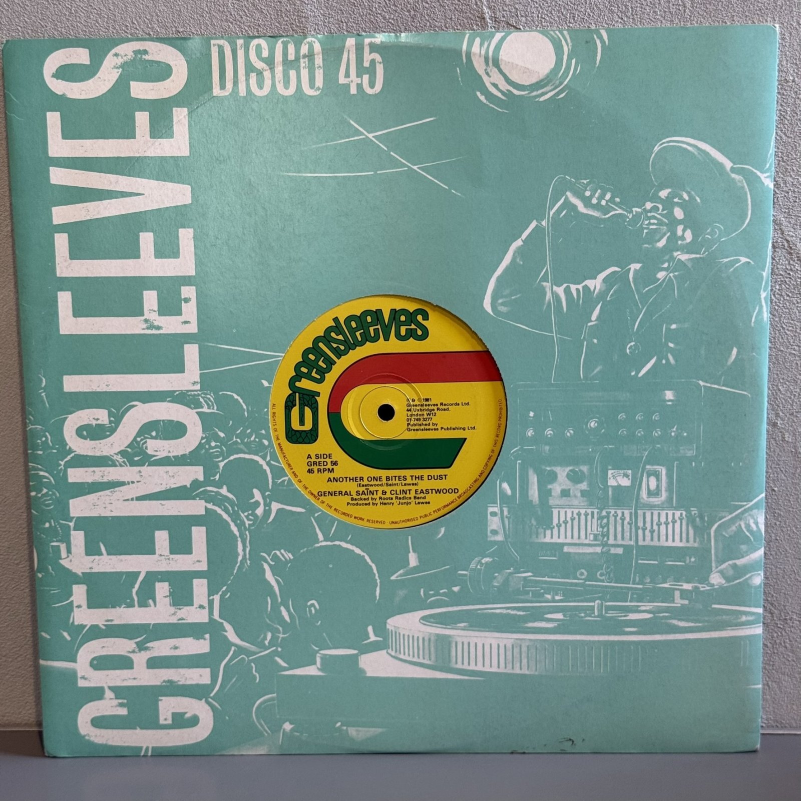 画像3:  GENERAL SAINT & CLINT EASTWOOD ANOTHER ONE BITES THE DUST 12"E.P. 