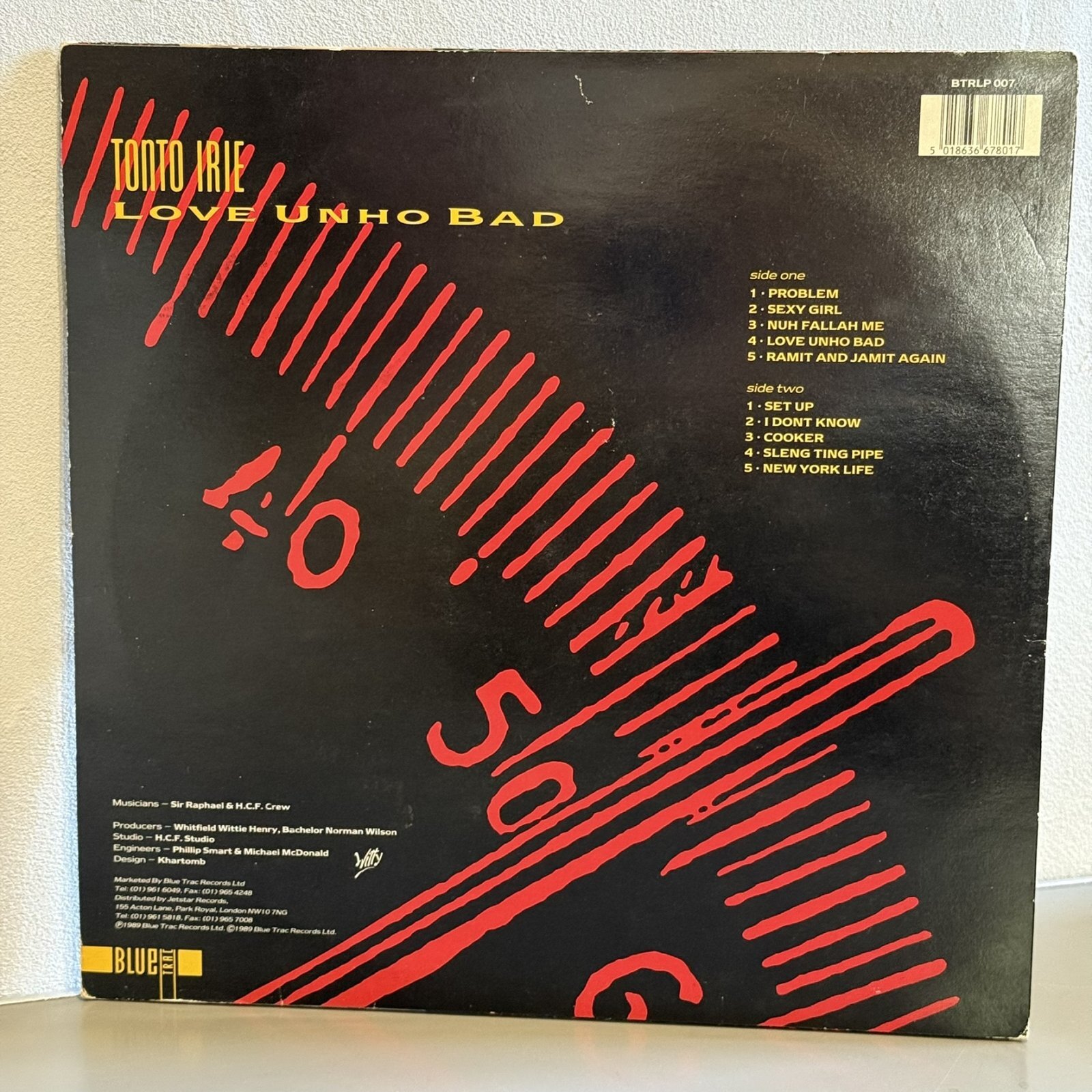 画像2: TONTO IRIE / LOVE UNHO BAD 