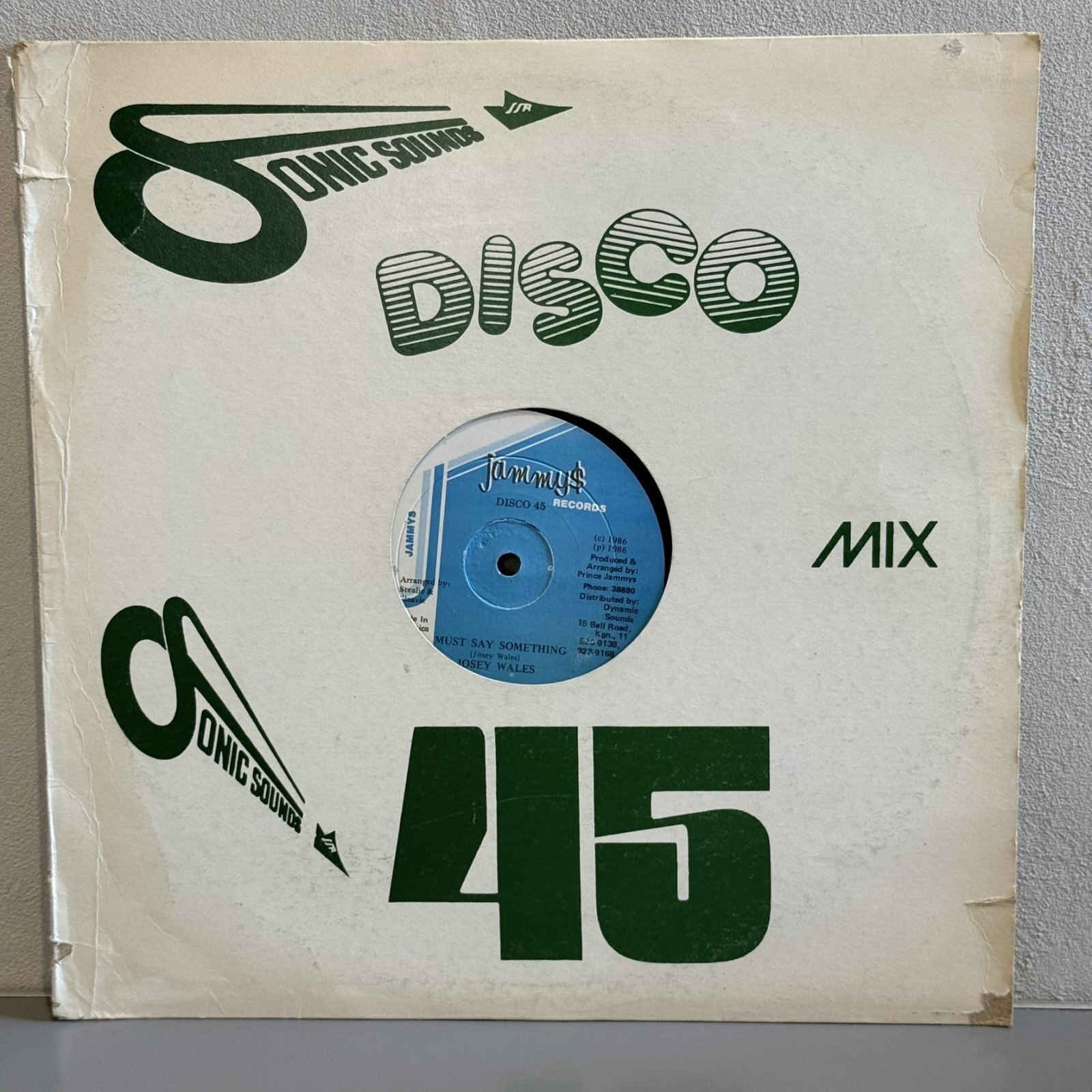 画像3: JOSEY WALES / MUST SAY SOMETHING 12"E.P. 