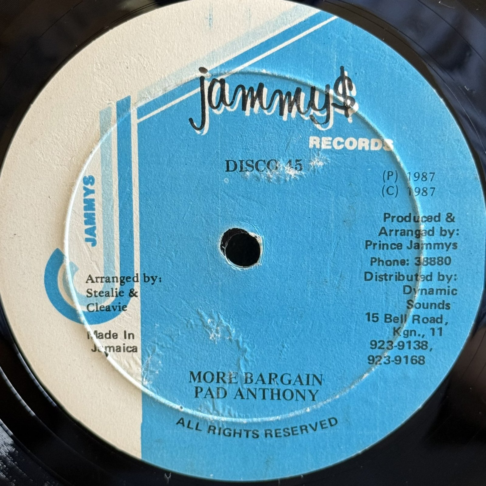 画像1: PAD ANTHONY / MORE BARGAIN - ADMIRAL TIBETTE / SERIOUS TIME  12"E.P. 