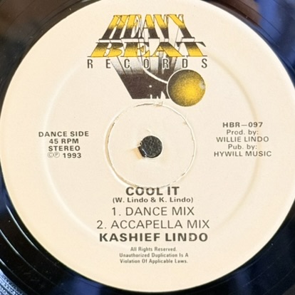 画像2: KASHIEF LINDO / COOL IT 12"E.P. 