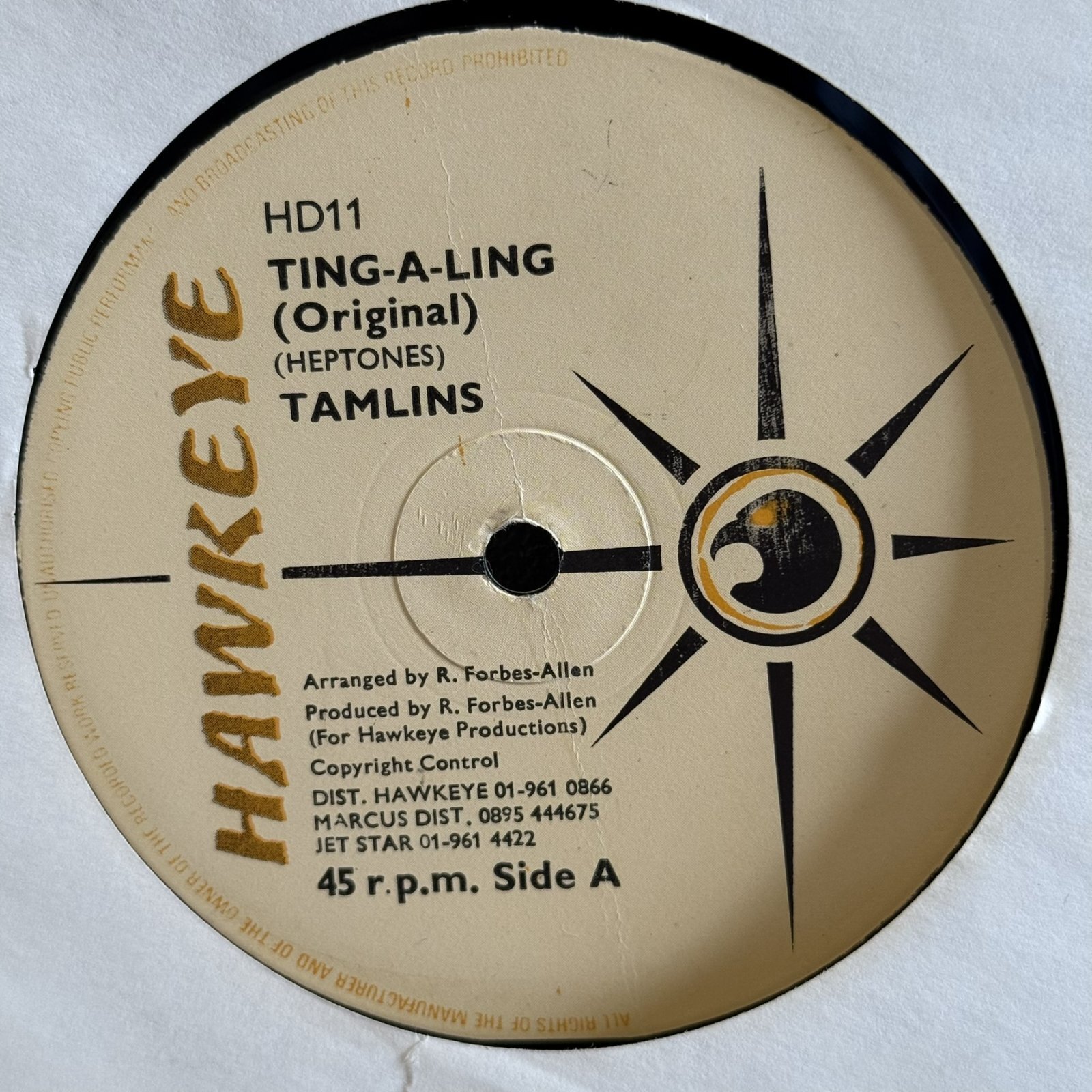 画像1: TAMLINS / TING-A-LING 12"E.P. 