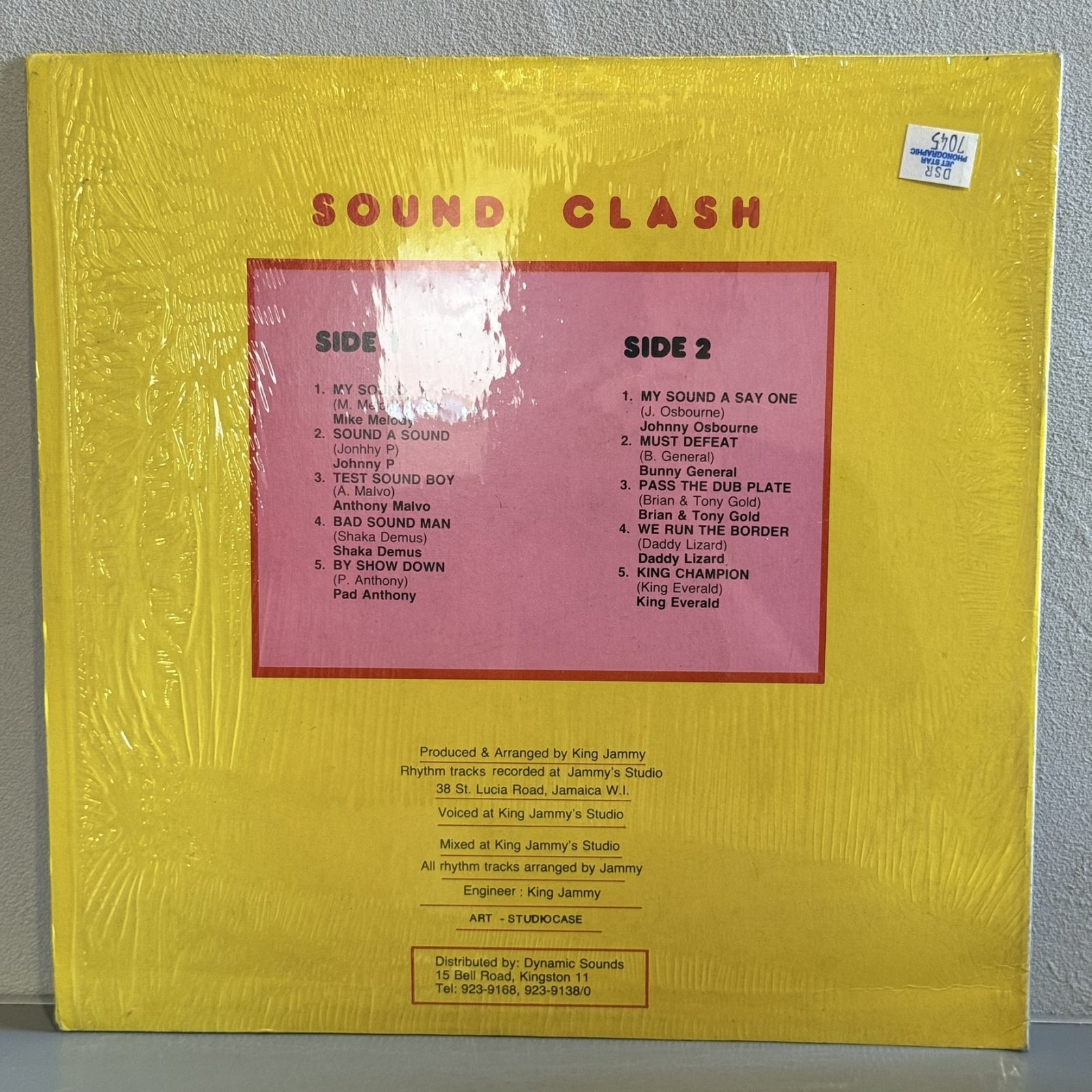 画像2: V.A. / KING JAMMY PRESENTS SOUND CLASH 