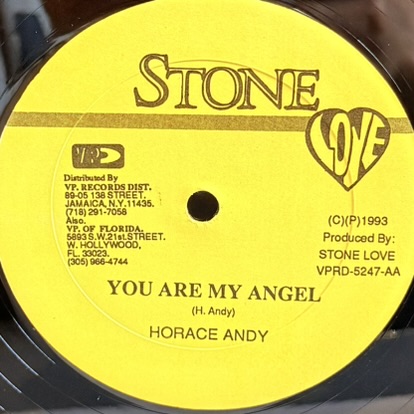 画像2: HORACE ANDY / You Are My Angel c/w SANCHEZ / Groove Me Baby 12"E.P. 