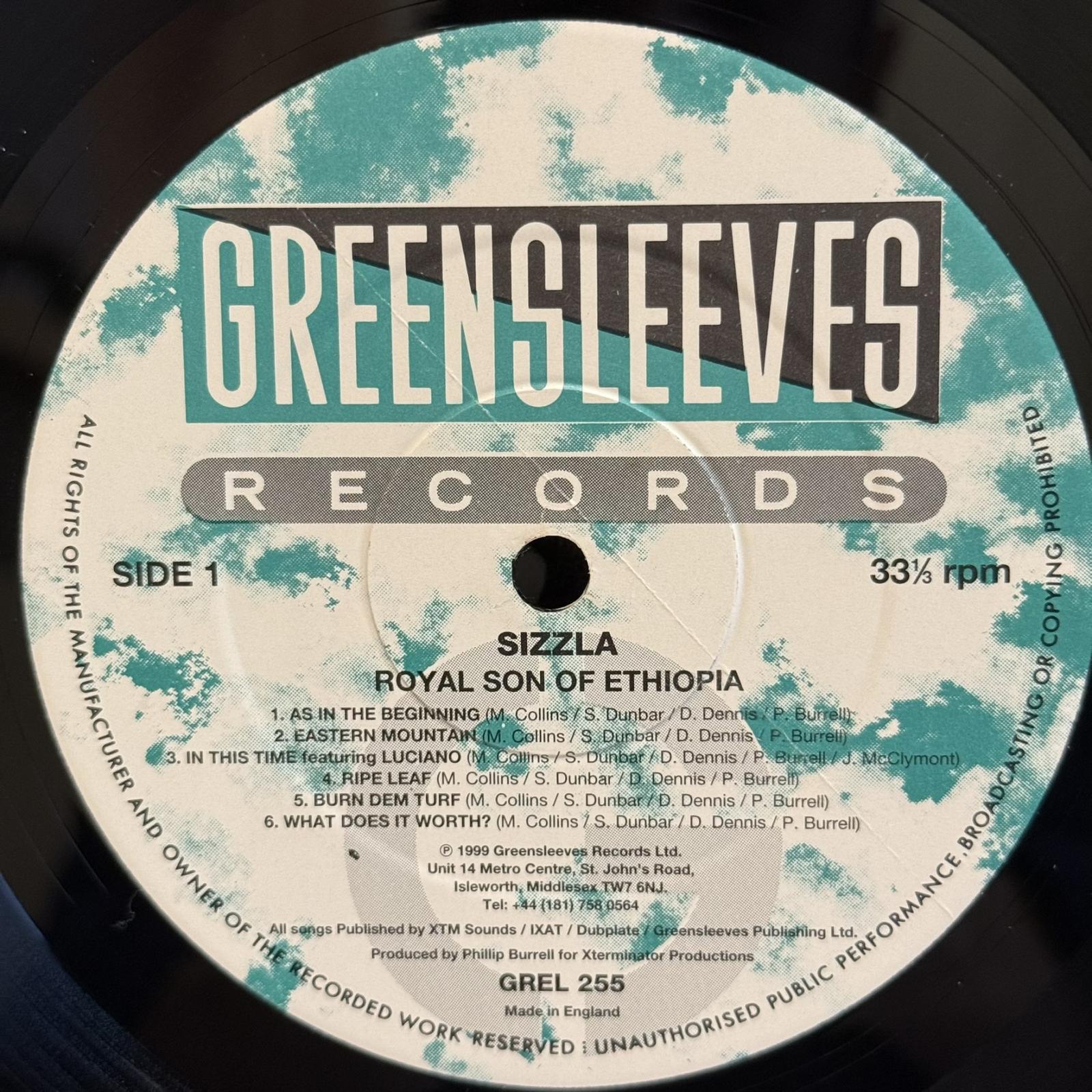 画像4: SIZZLA / ROYAL SON of ETHIOPIA 