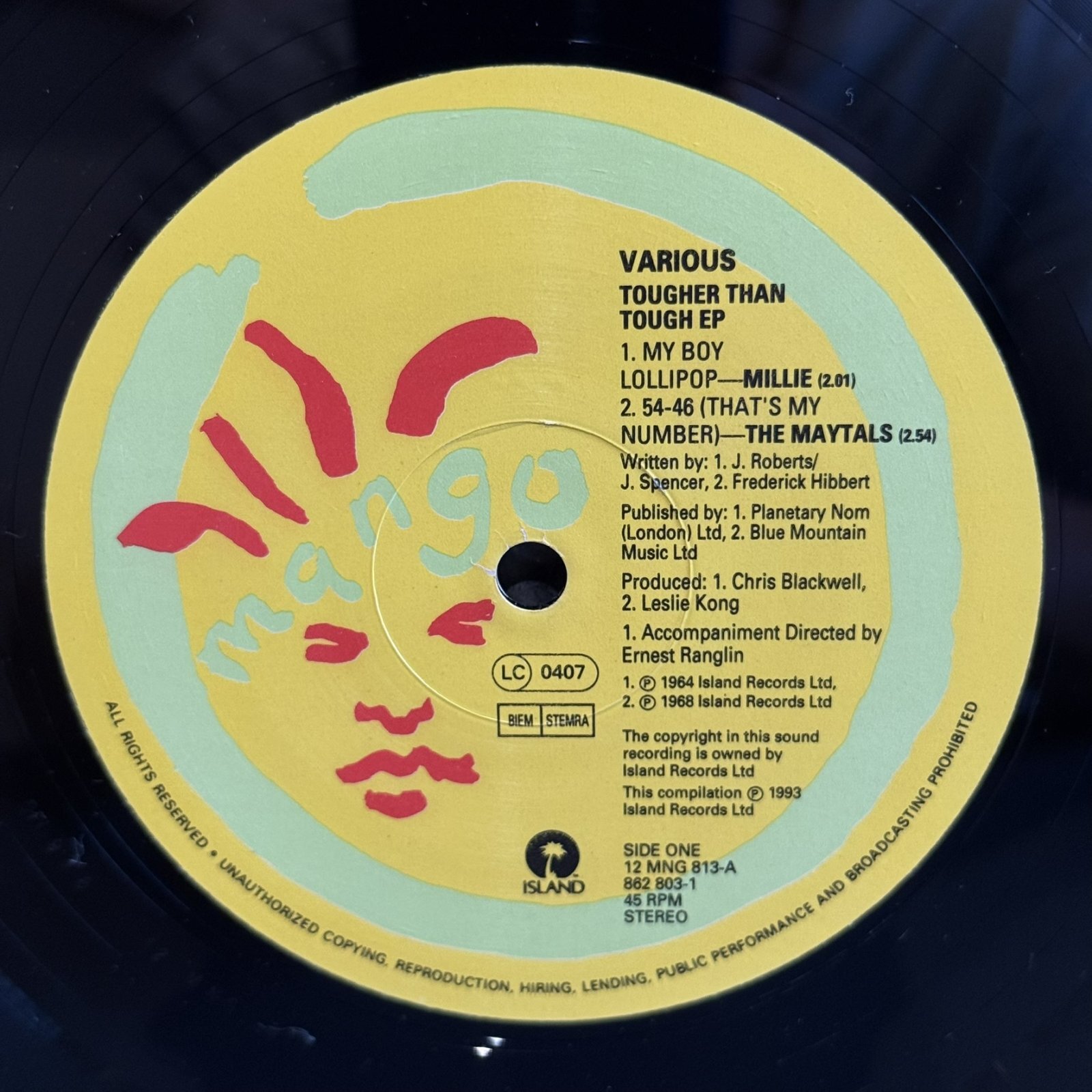 画像3: V.A. / Tougher Than Tough - 4 Track EP 