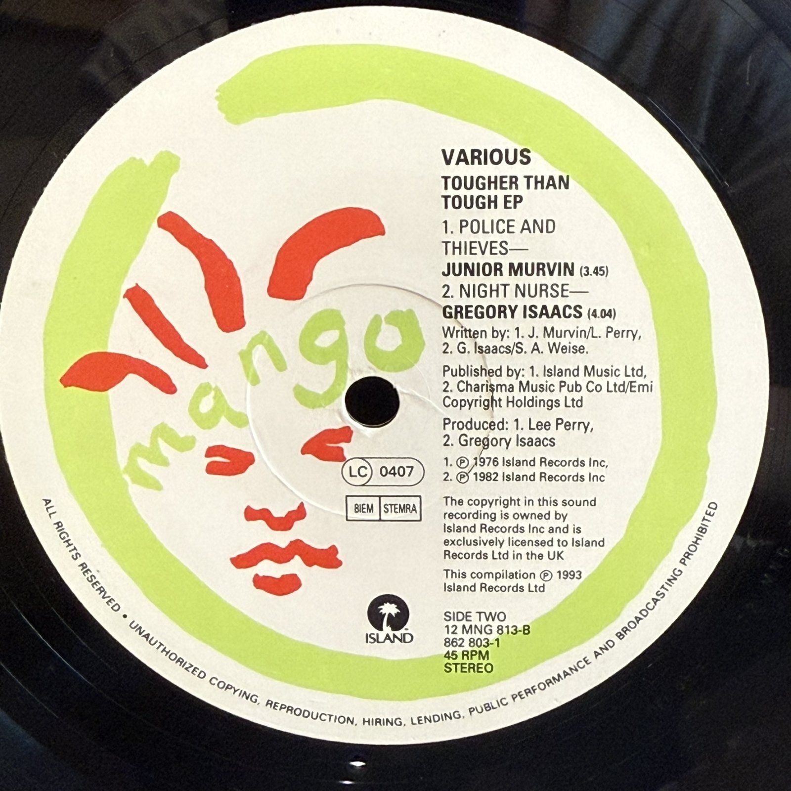 画像4: V.A. / Tougher Than Tough - 4 Track EP 