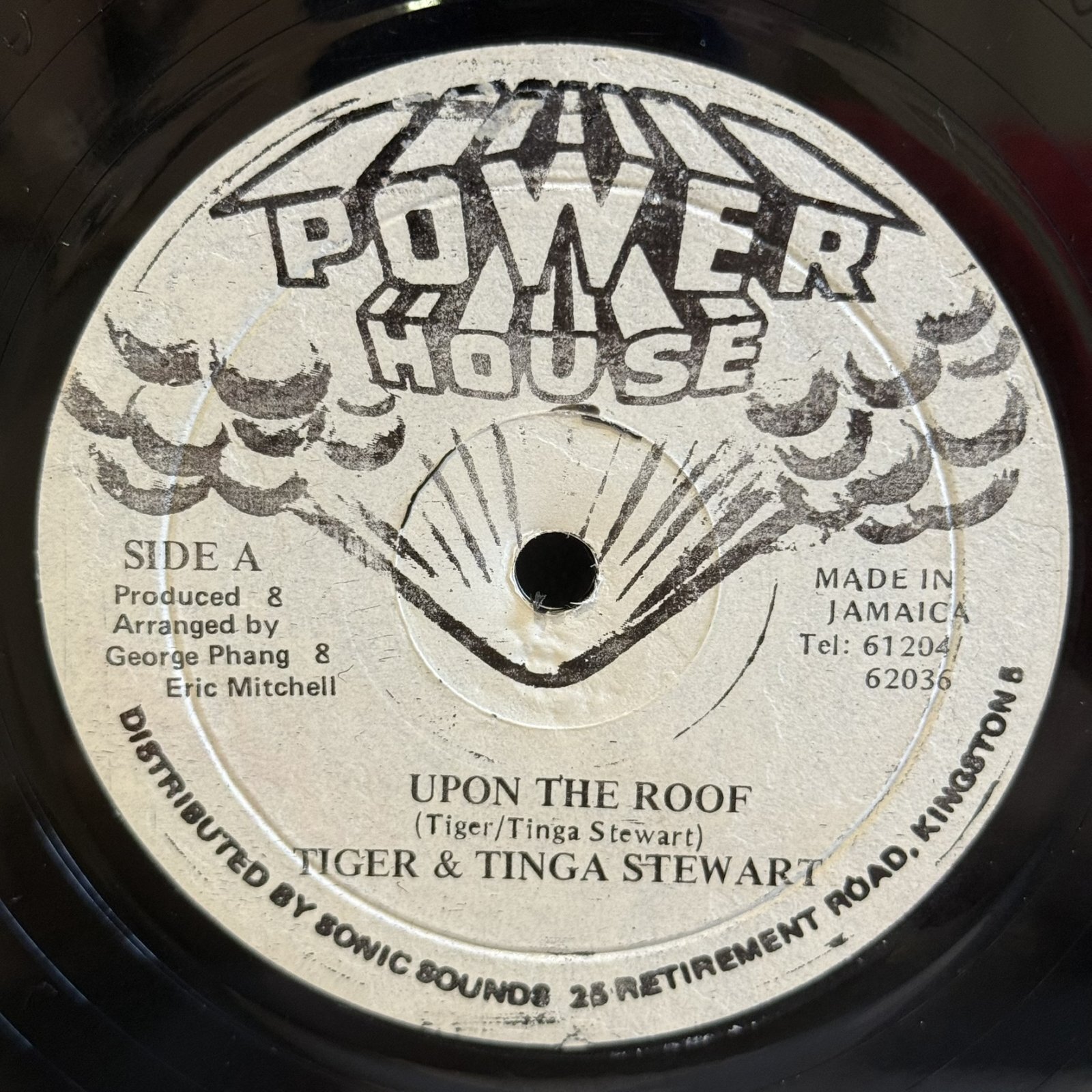 画像1: TIGER & TINGA STEWART / UPON THE ROOF 12" E.P. 