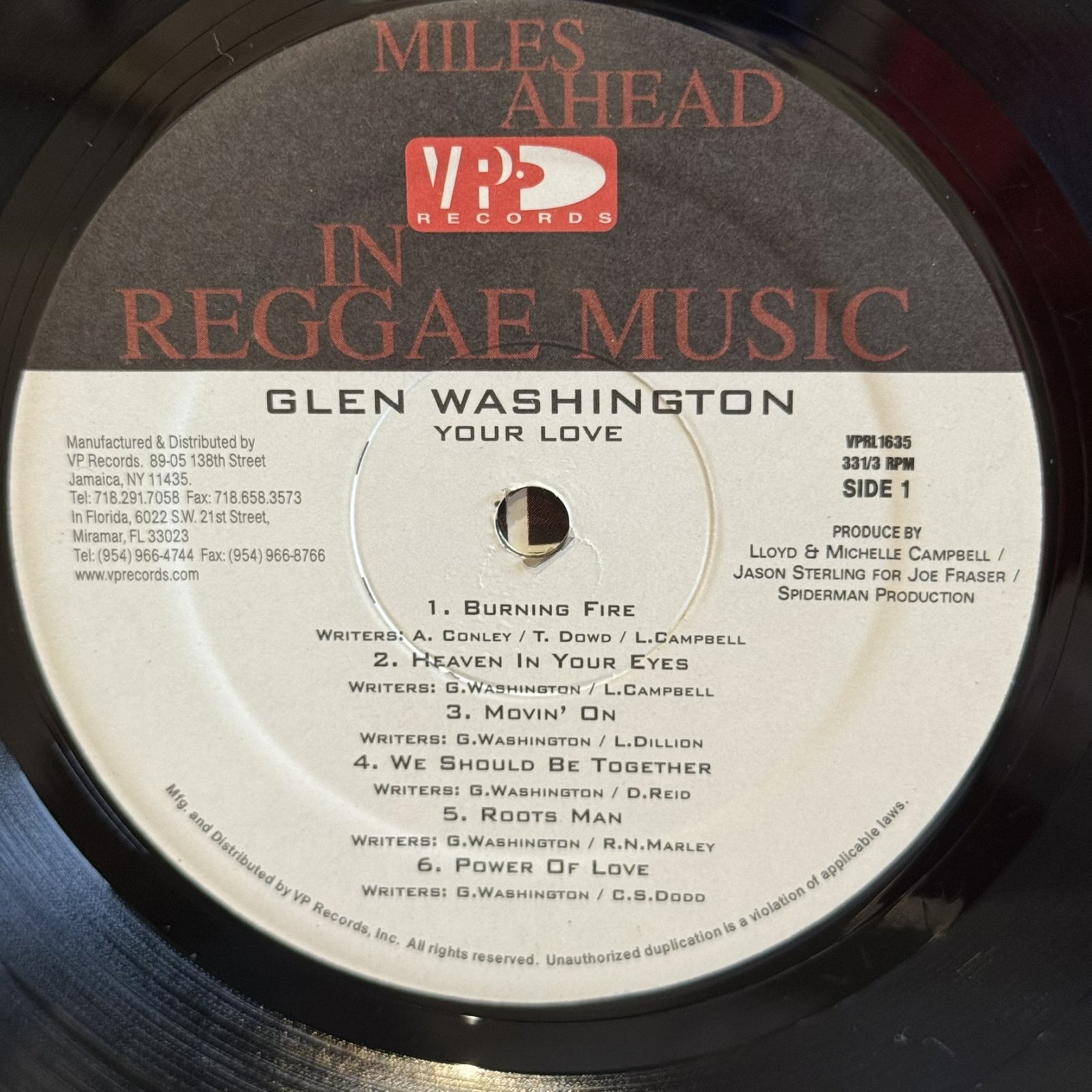 画像4: GLEN WASHINGTON / YOUR LOVE 