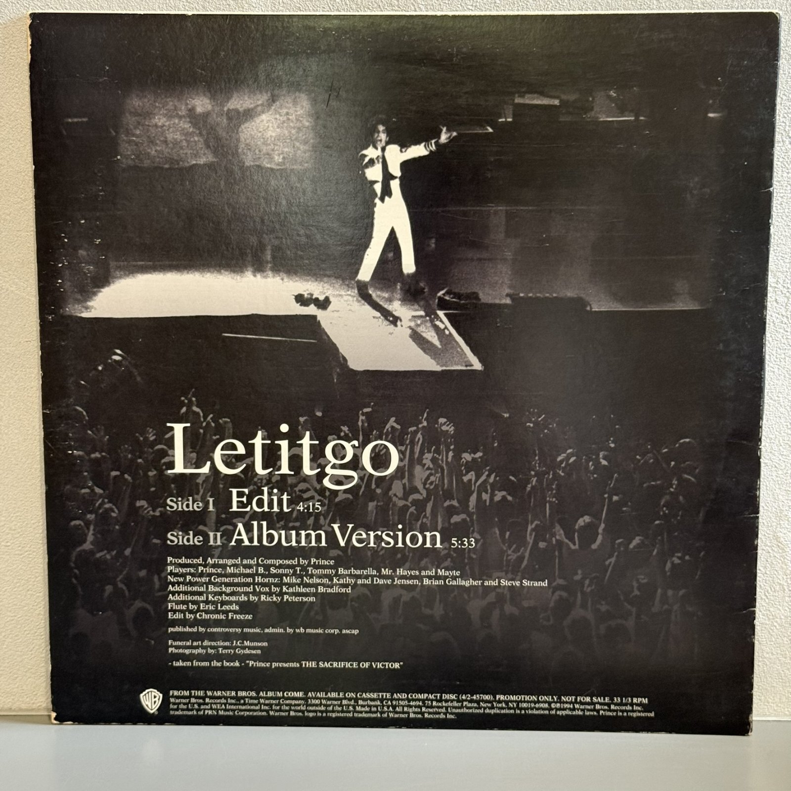 画像2: PRINCE / LETITGO  12" E.P. PROMO盤 