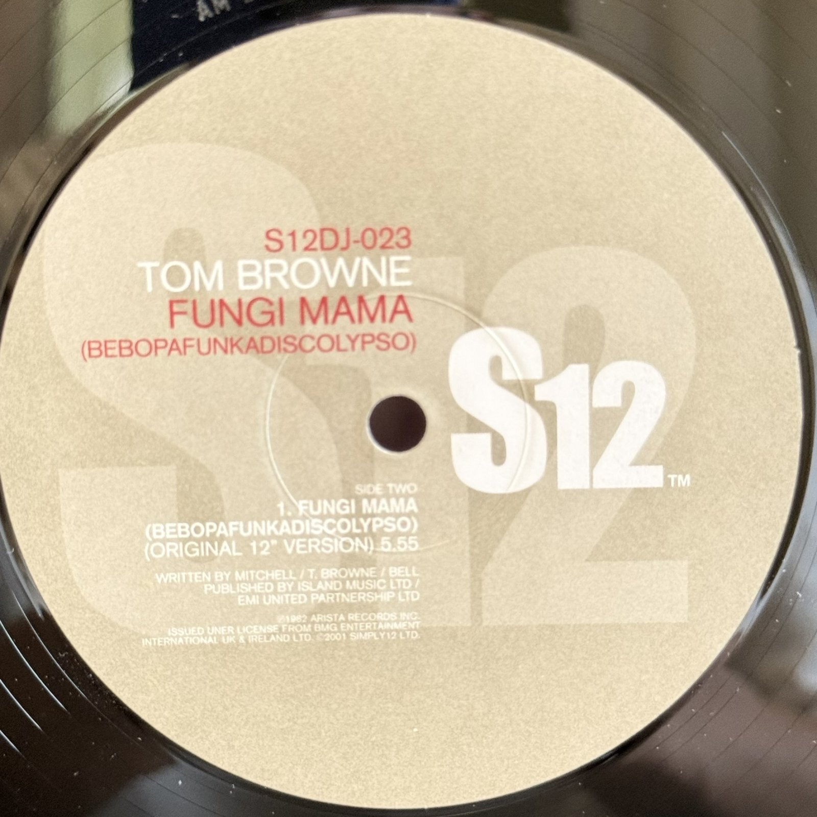 画像4: TOM BROWNE / FUNKIN' FOR JAMAICA (ORIGINAL 12" VERSION)  12" E.P.