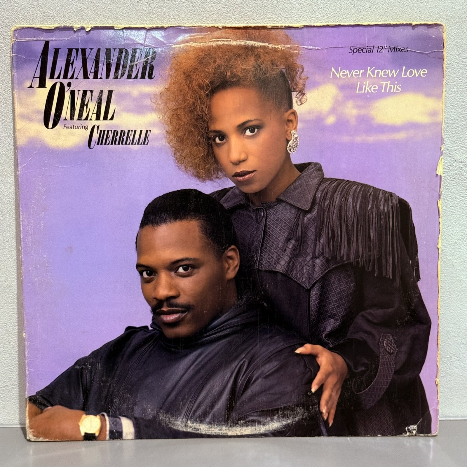 画像1: ALEXANDER O'NEAL Featuring CHERRELLE / NEVER KNEW LOVE LIKE THIS 12" E.P. 