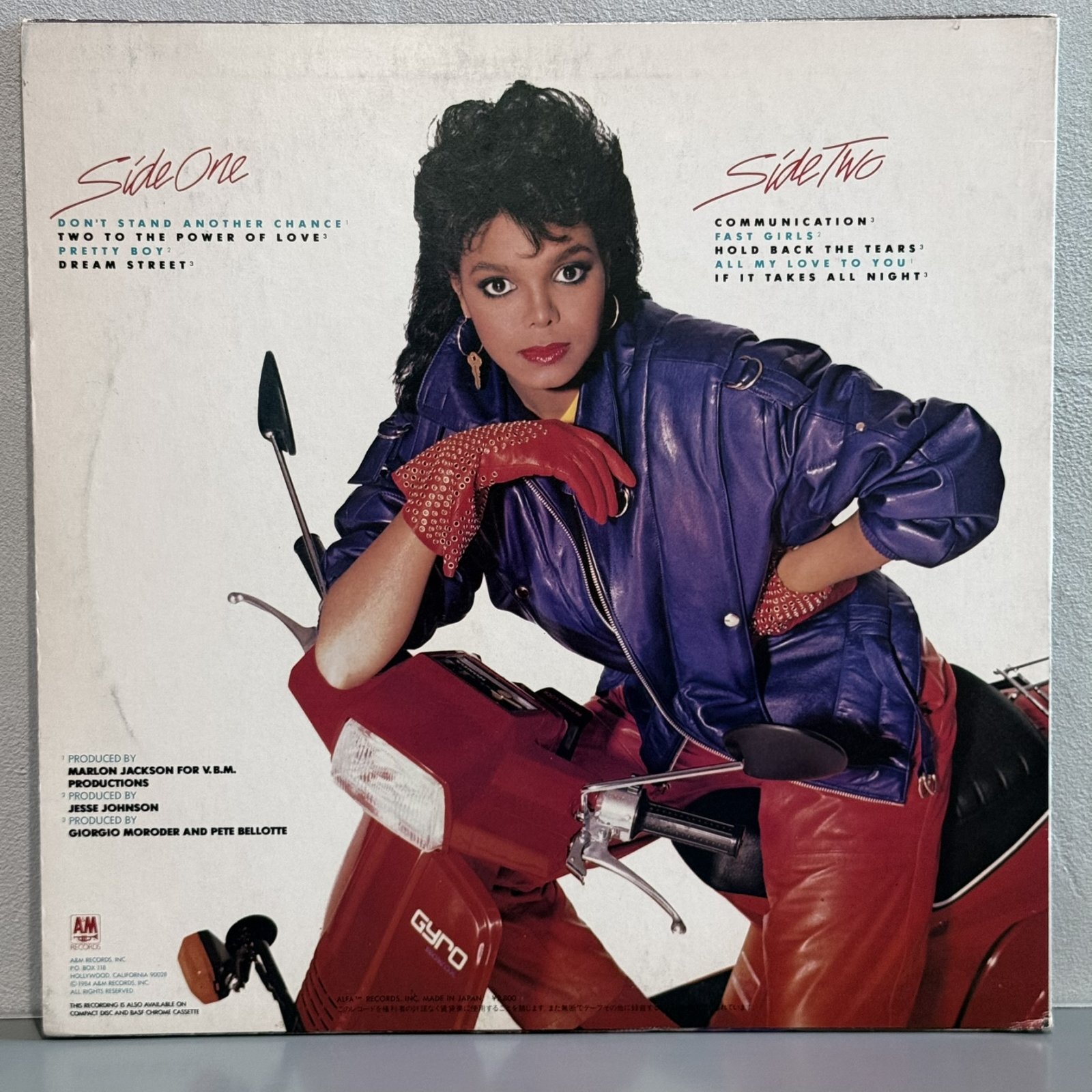 画像2: JANET JACKSON / DREAM STREET  見本盤