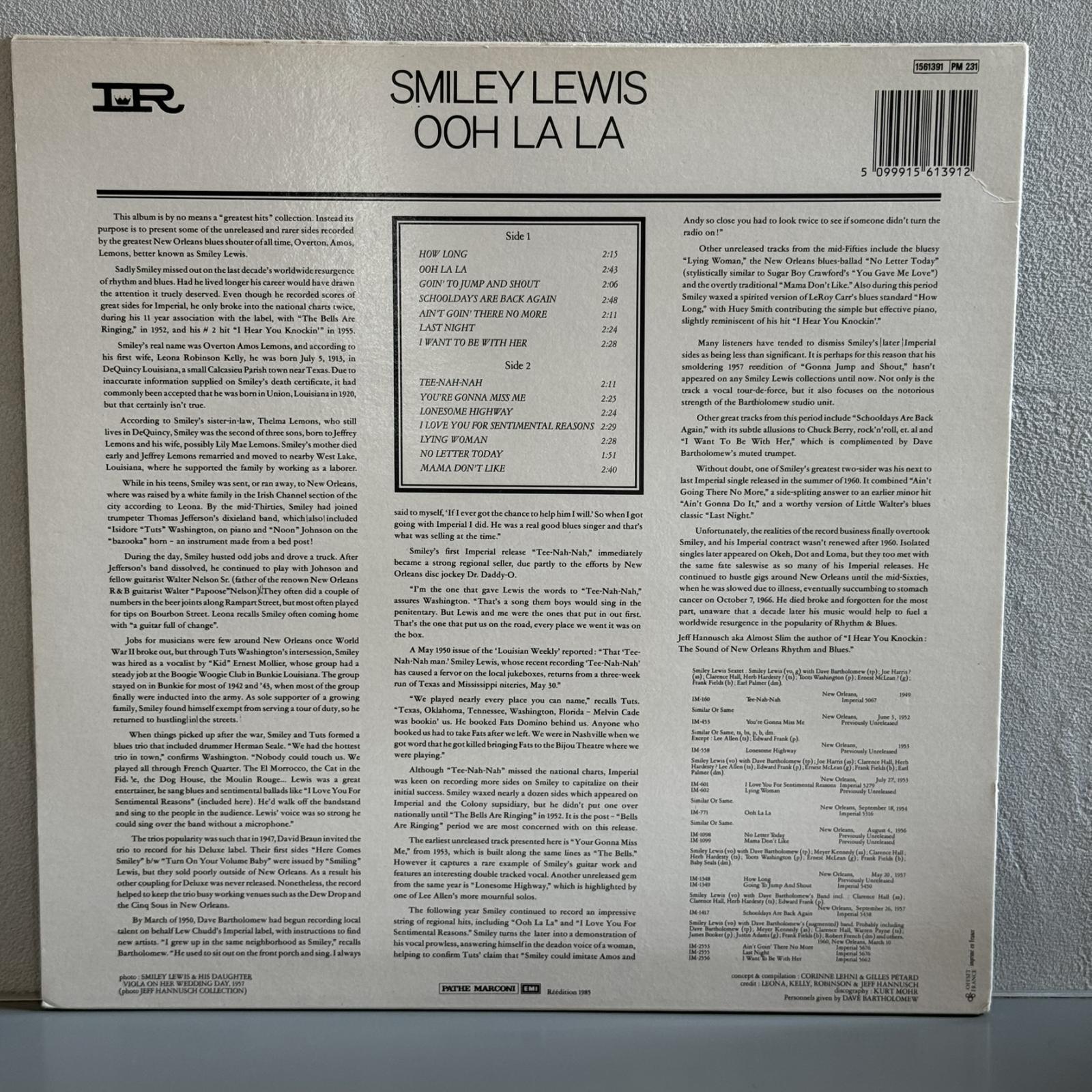 画像2: SMILEY LEWIS / OOH LALA 