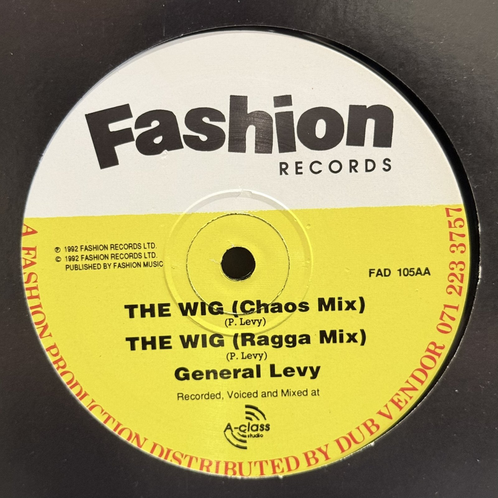画像2: GENERAL LEVY / THE WIG  12" E.P. 