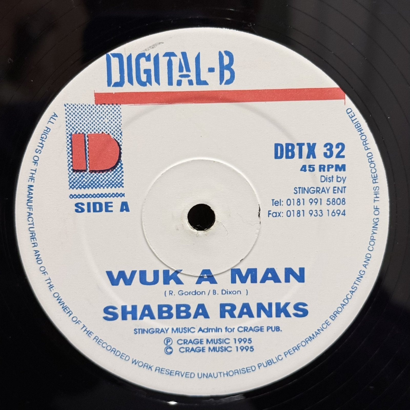 画像1: SHABBA RANKS / WUK A MAN  12" E.P. 