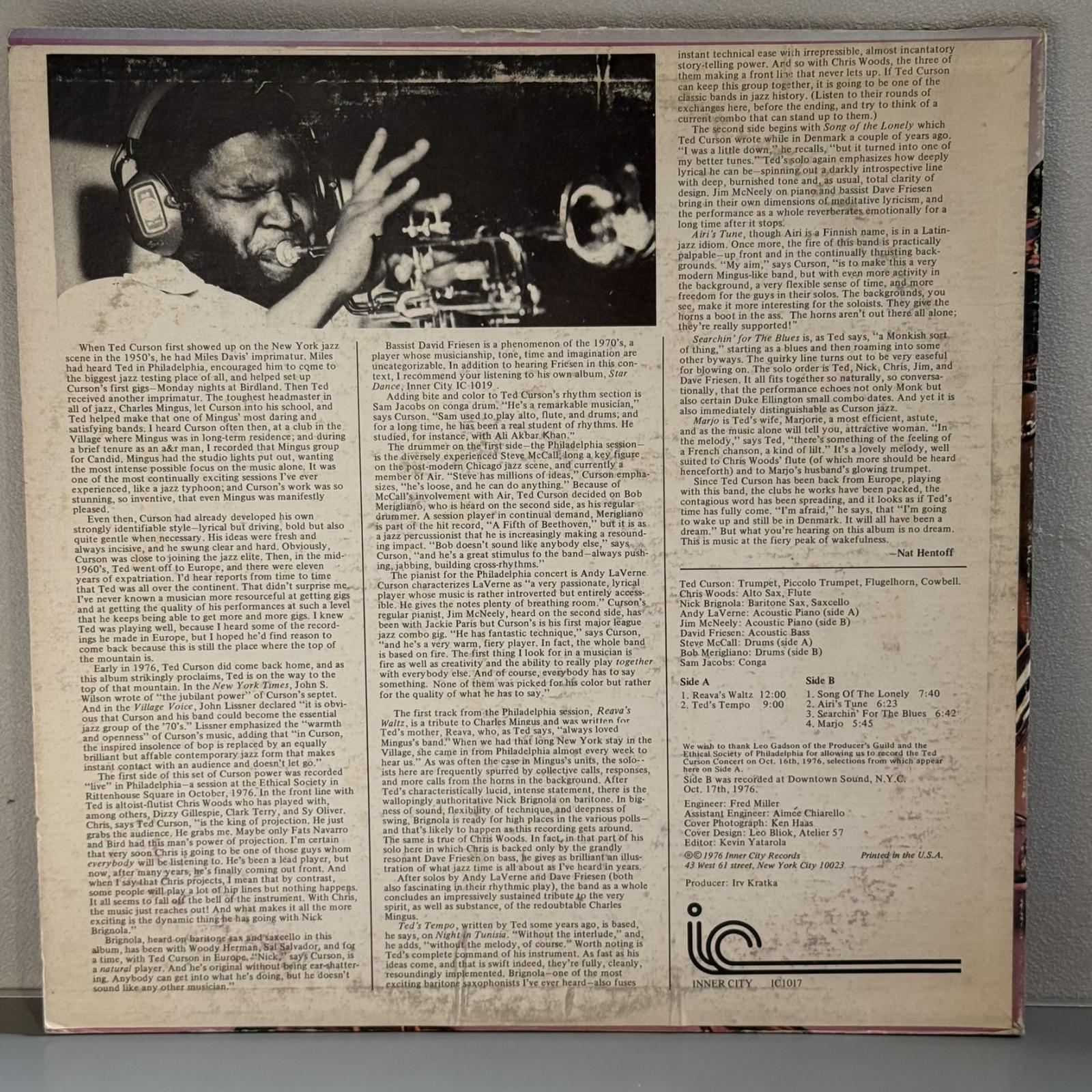 画像2: TED CURSON & COMPANY / JUBILANT POWER 