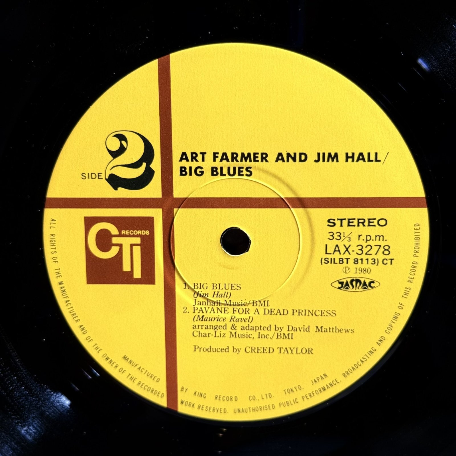 画像7: ART FARMER and JIM HALL / BIG BLUES 