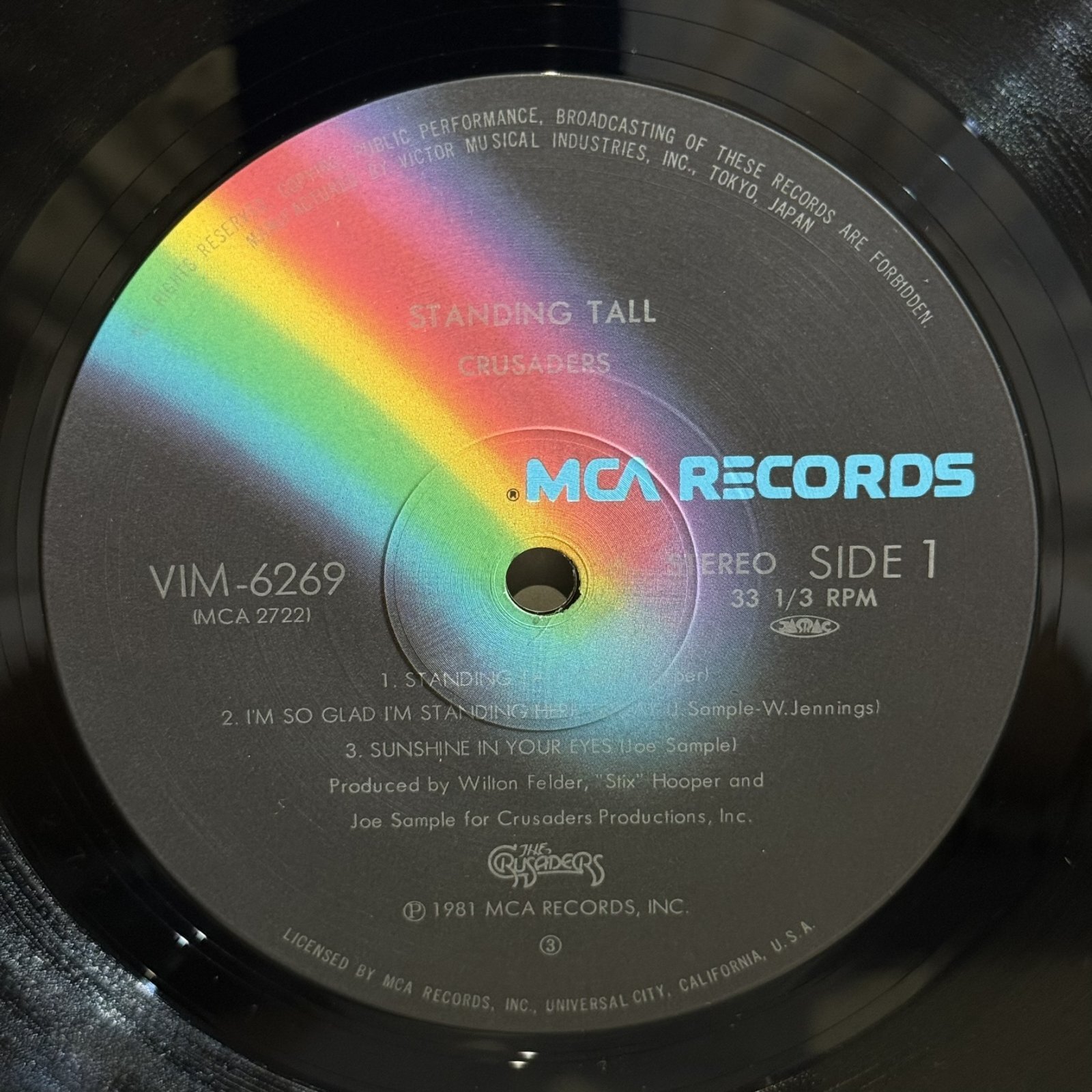 画像6: CRUSADERS / STANDING TALL ~ スタンディング・トール - クルセイダーズ ~  