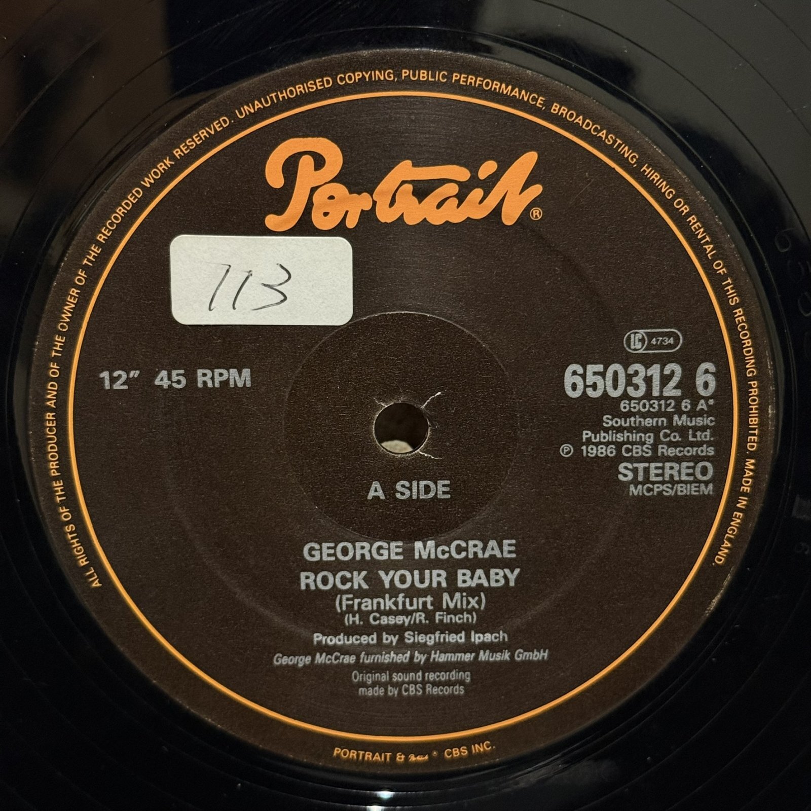 画像3: GEORGE McCRAE / rock your body 12" E.P. 