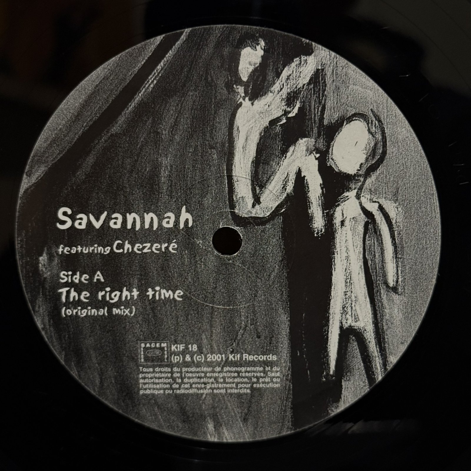 画像3: SAVANNAH featuring CHEZERE / THE RIGHT TIME 12" E.P. 