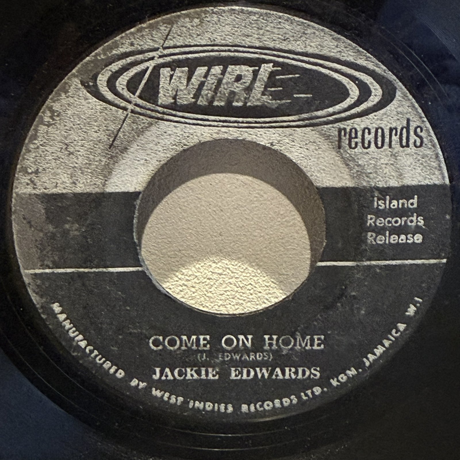 画像2: JACKIE EDWARDS / I DON'T KNOW c/w COME ON HOME 