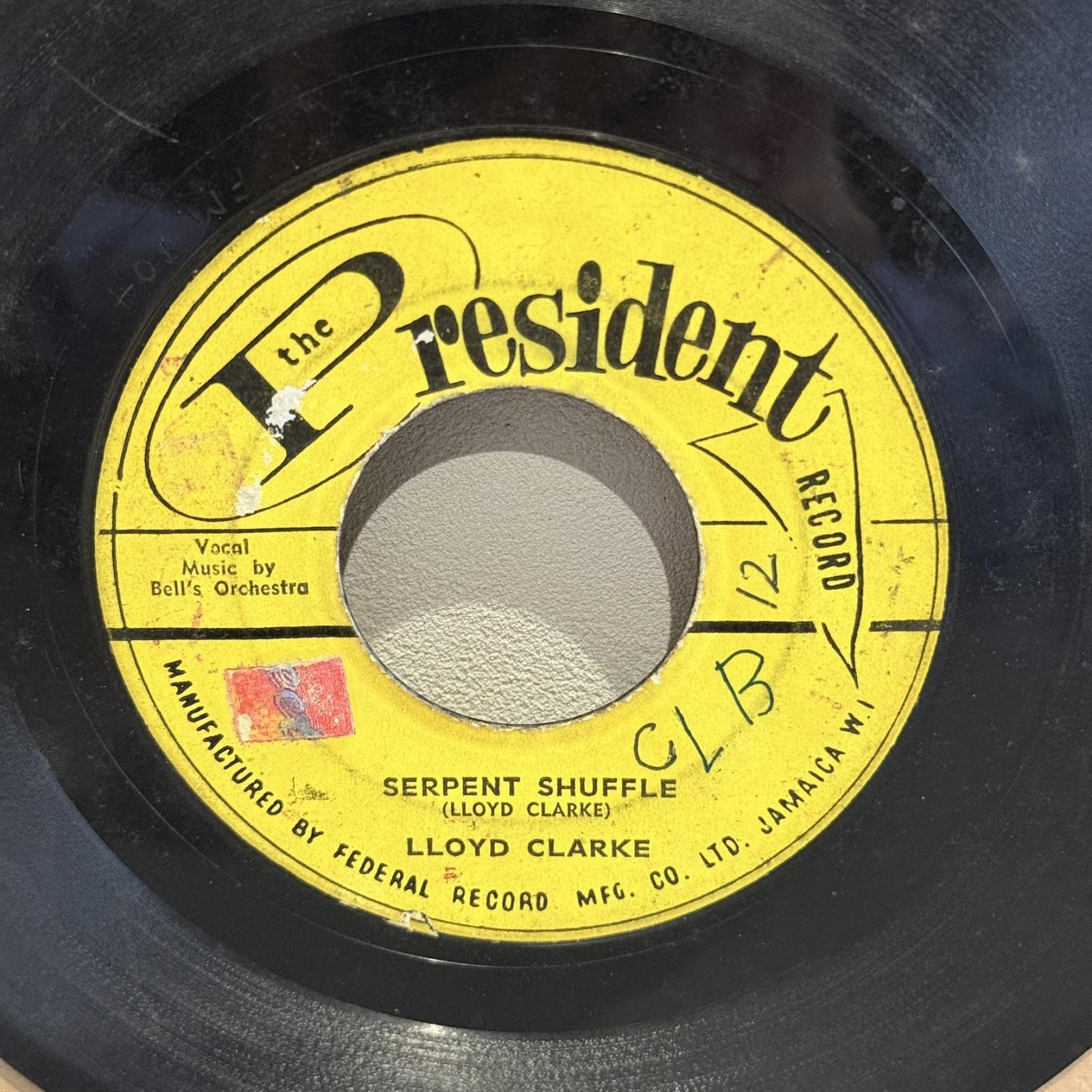 画像1: LLOYD CLARKE / SERPENT SHUFFLE - BELL'S ORCHESTRA / CABLE & WIRELESS 