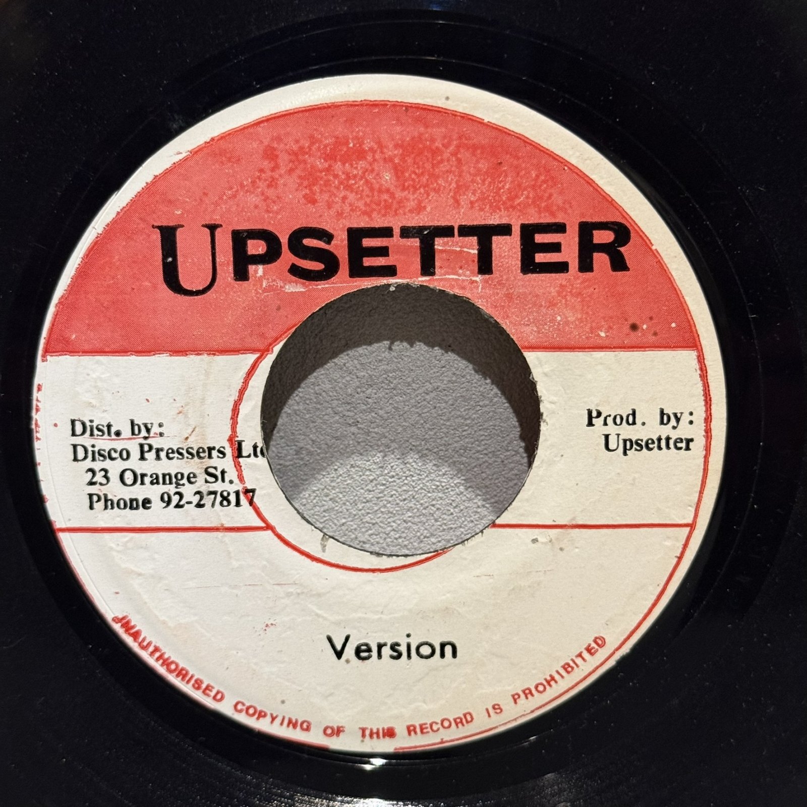 画像2: UPSETTER / POLICE KNOW WHO DEM A LOOK FAH c/w VERSION 