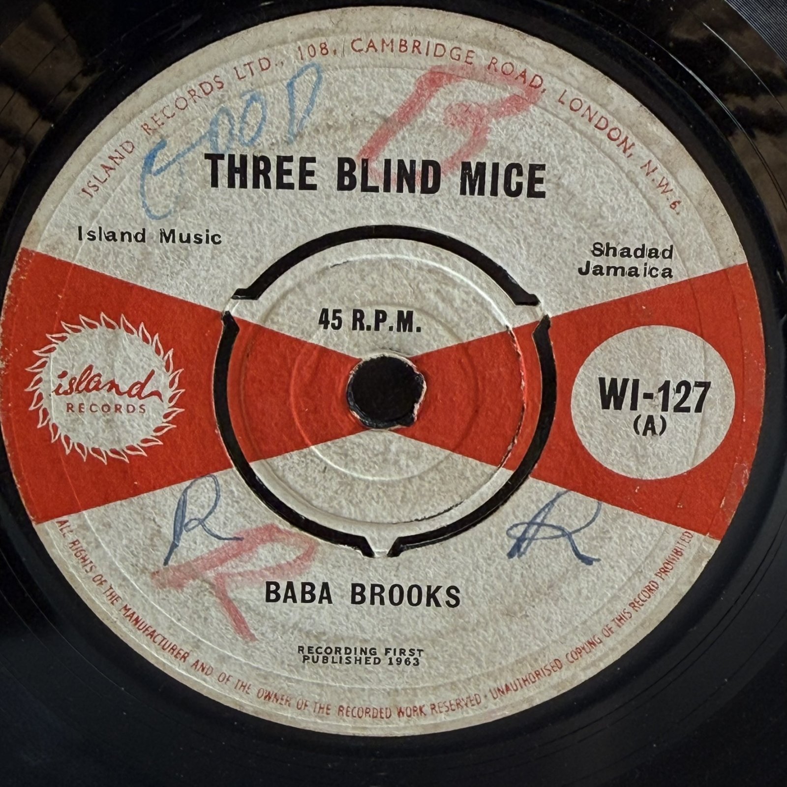 画像1: BABA BROOKS / THREE BLIND MICE - BILLY & BOBBY / WE AIN'T GOT NOTHING 