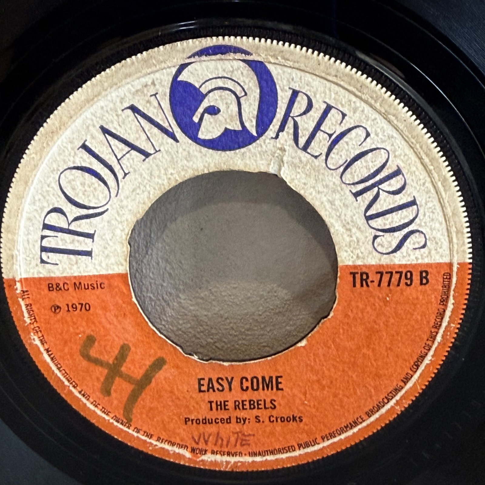 画像2: THE REBELS / IT'S ALL IN THE GAME c/w EASY COME 