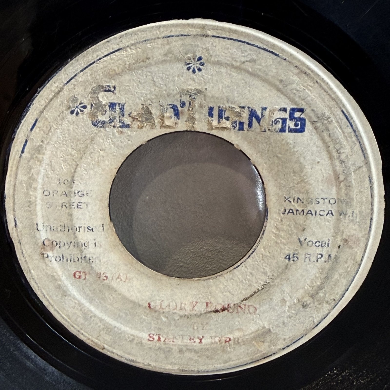 画像1: STANLEY KIRBY / GLORY ROUND c/w I WANT TO LIVE ALIFE 