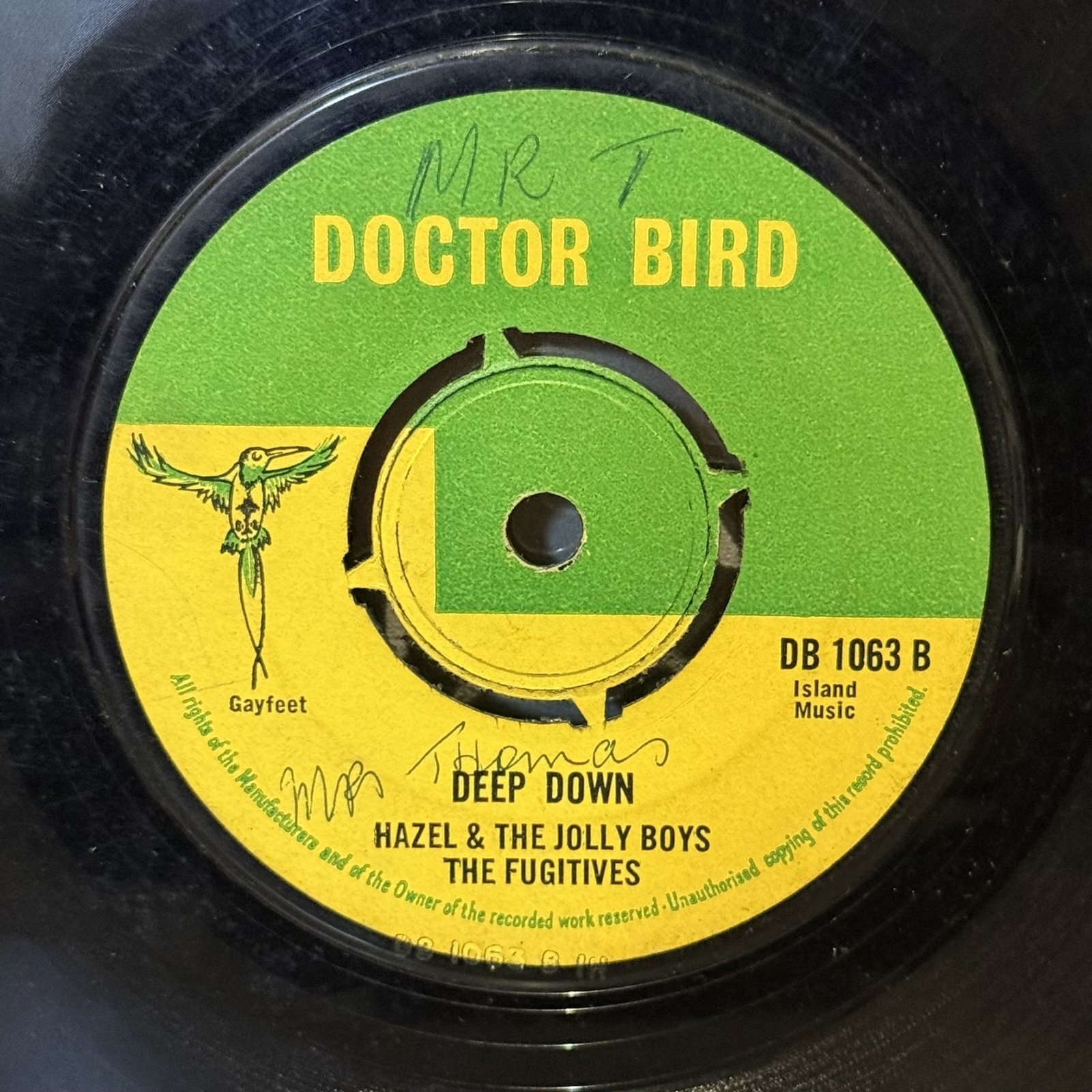 画像1: HAZEL & THE JOLLY BOYS / STOP THEM - DEEP DOWN 