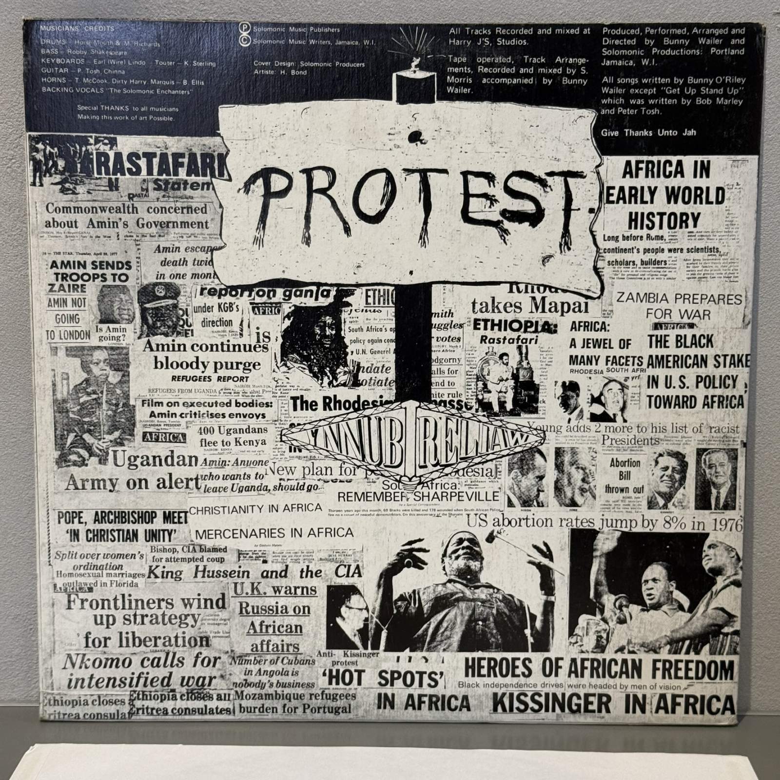 画像2: BUNNY WAILER / PROTEST 