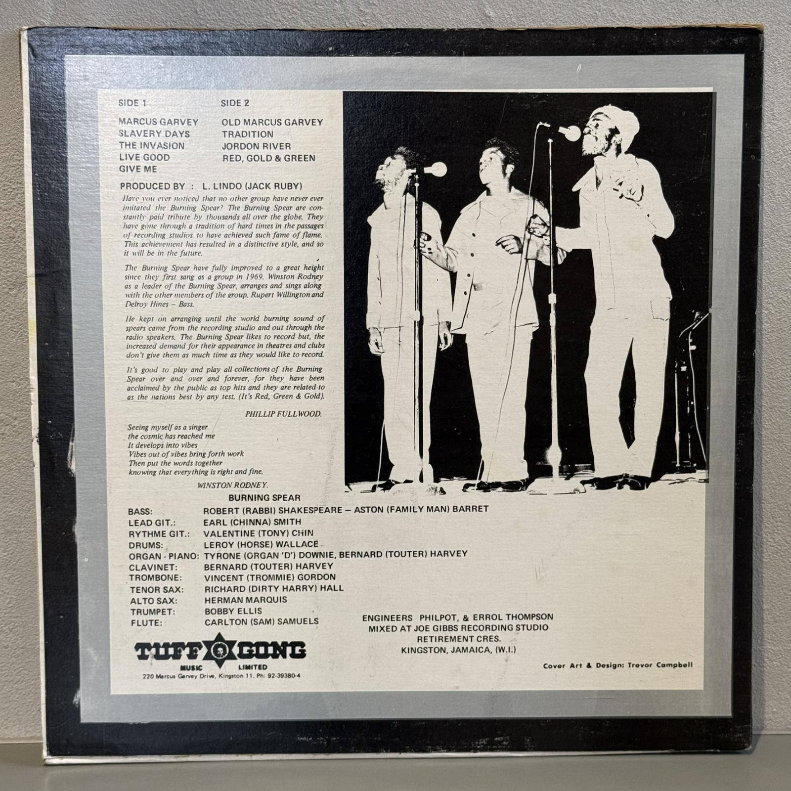 画像2: BURNING SPEAR / MARCUS GARVEY 