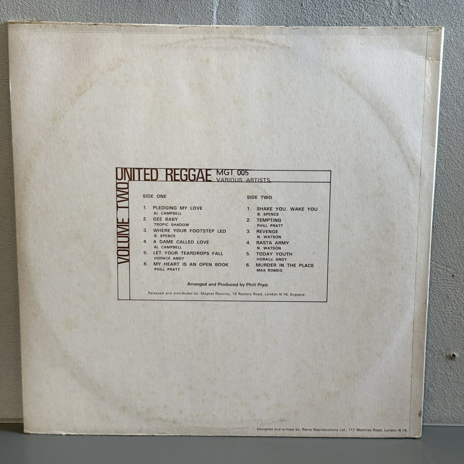 画像2: V.A. / UNITED REGGAE VOLUME 2 
