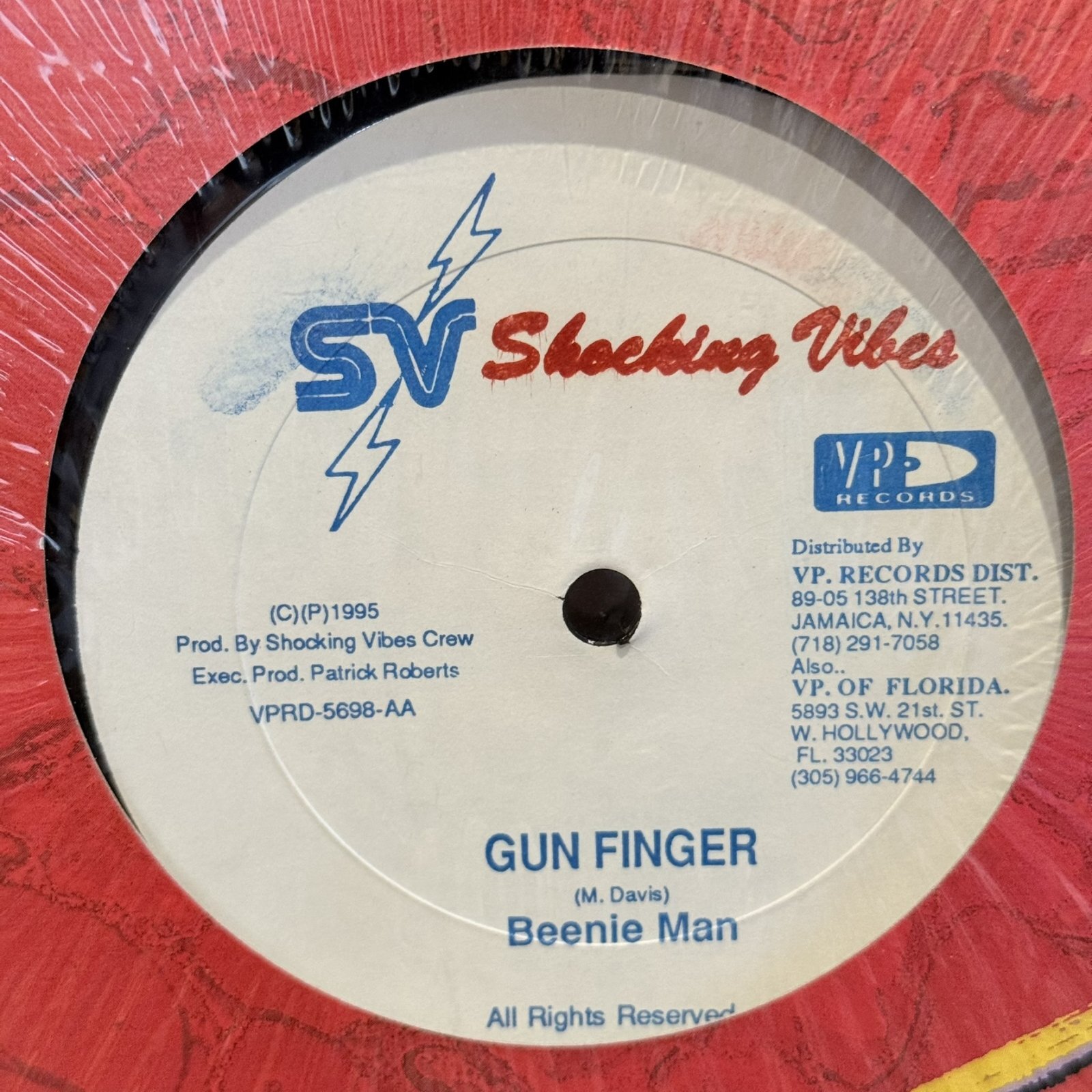 画像2: BEENIE MAN / BEGGING PEACE  c/w GUN FINGER 12" E.P. 