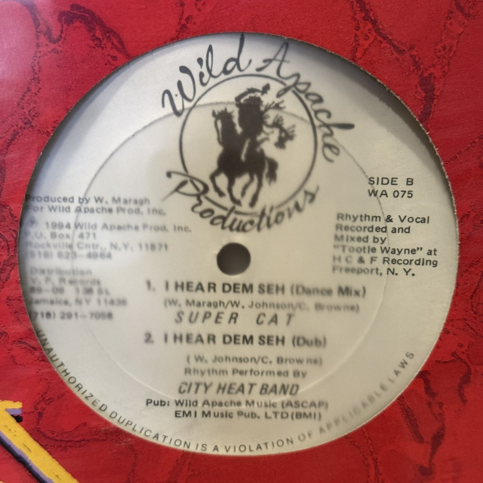 画像2: SUPER CAT / I HEAR DEM SEH  12" E.P. 