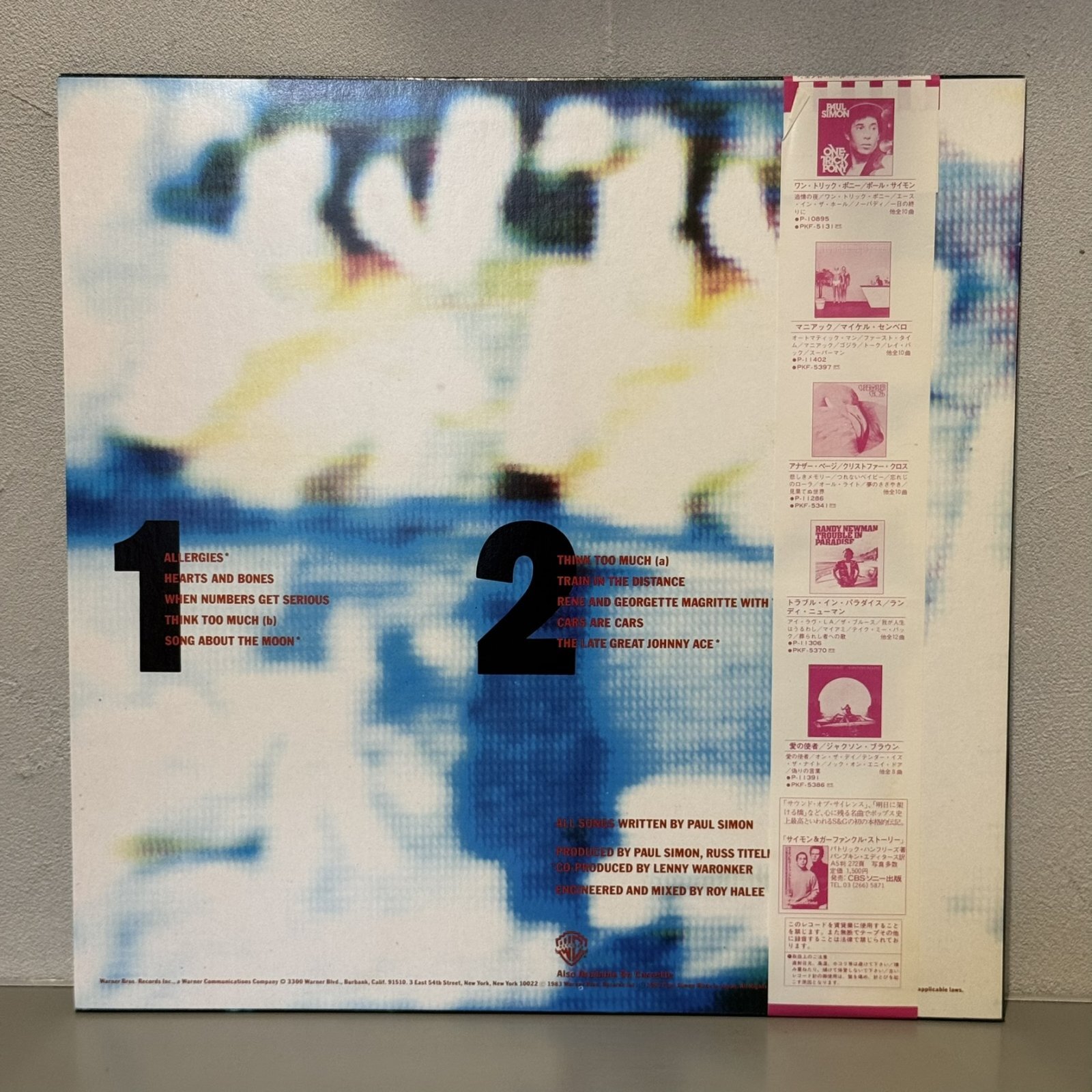 画像2: ハーツ・アンド・ボーンズ　ポール・サイモン  ~ PAUL SIMON / HEARTS AND BONES 　