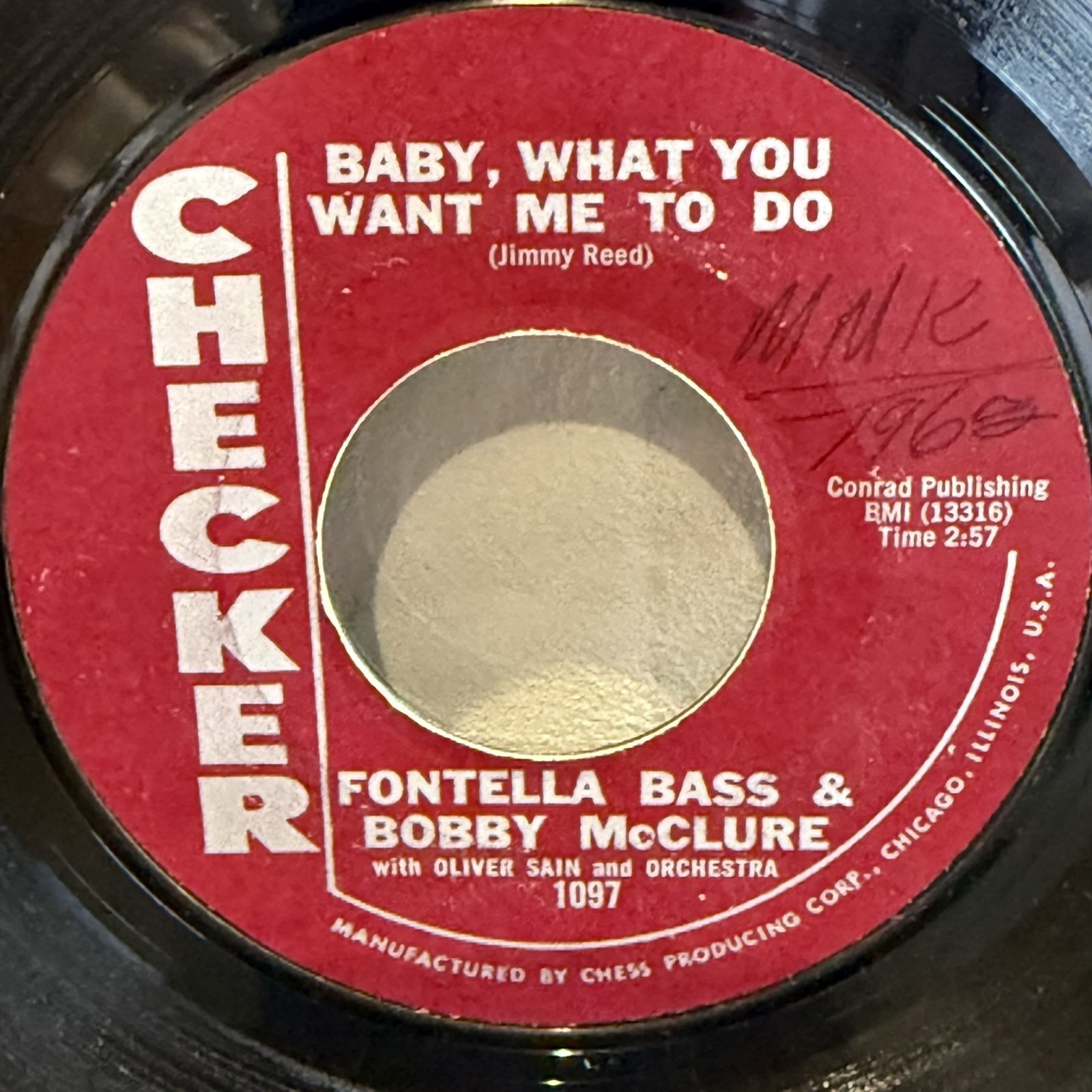 画像1: FONTELLA BASS & BOBBY McCLURE / BABY, WHAT YOU WANT ME TO DO c/w DON’T MESS UP A GOOD THING