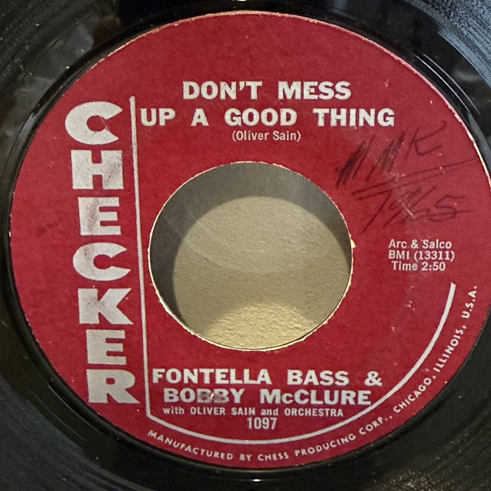 画像2: FONTELLA BASS & BOBBY McCLURE / BABY, WHAT YOU WANT ME TO DO c/w DON’T MESS UP A GOOD THING