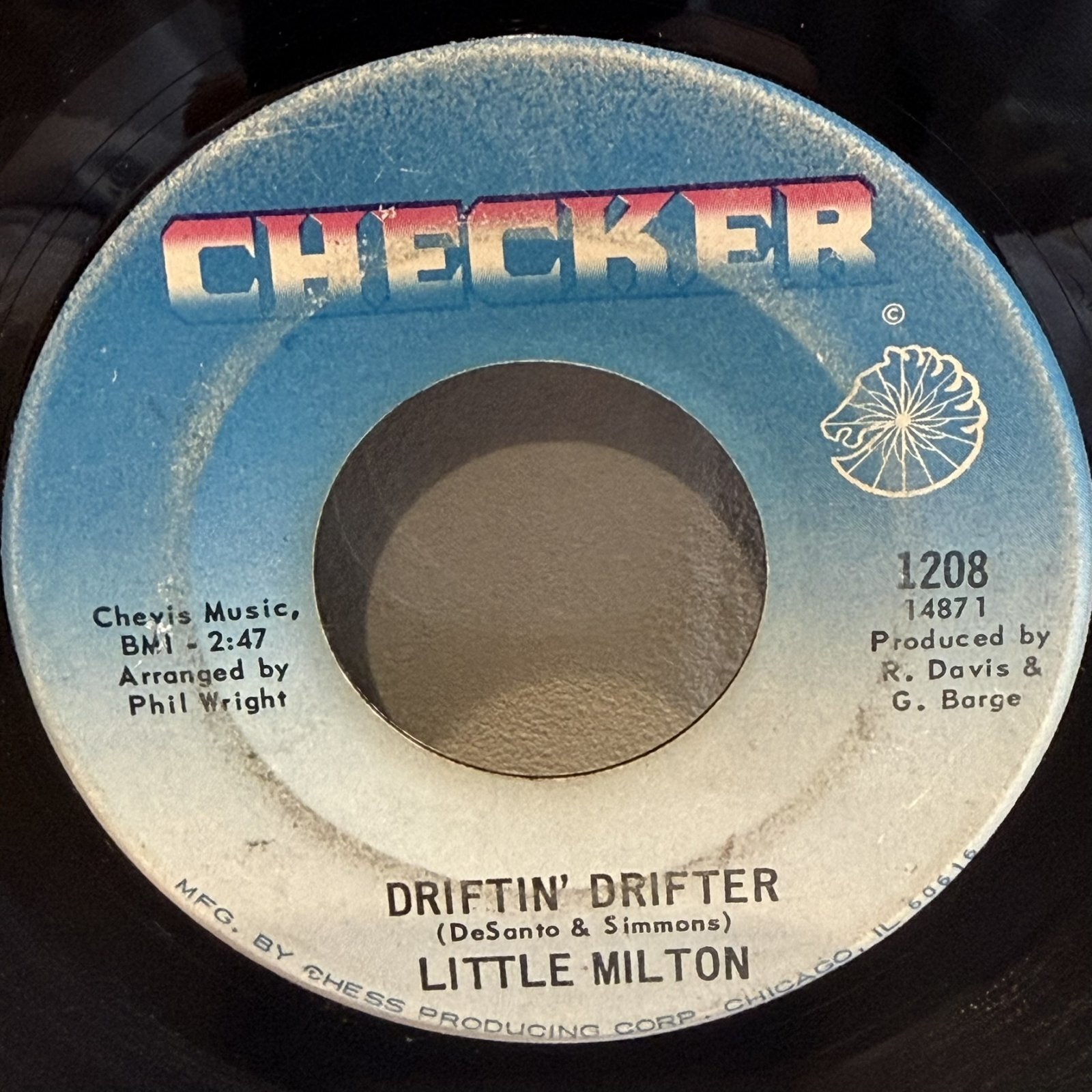画像2: LITTLE MILTON / LET ME DOWN EASY c/w DRIFTIN' DRIFTER 