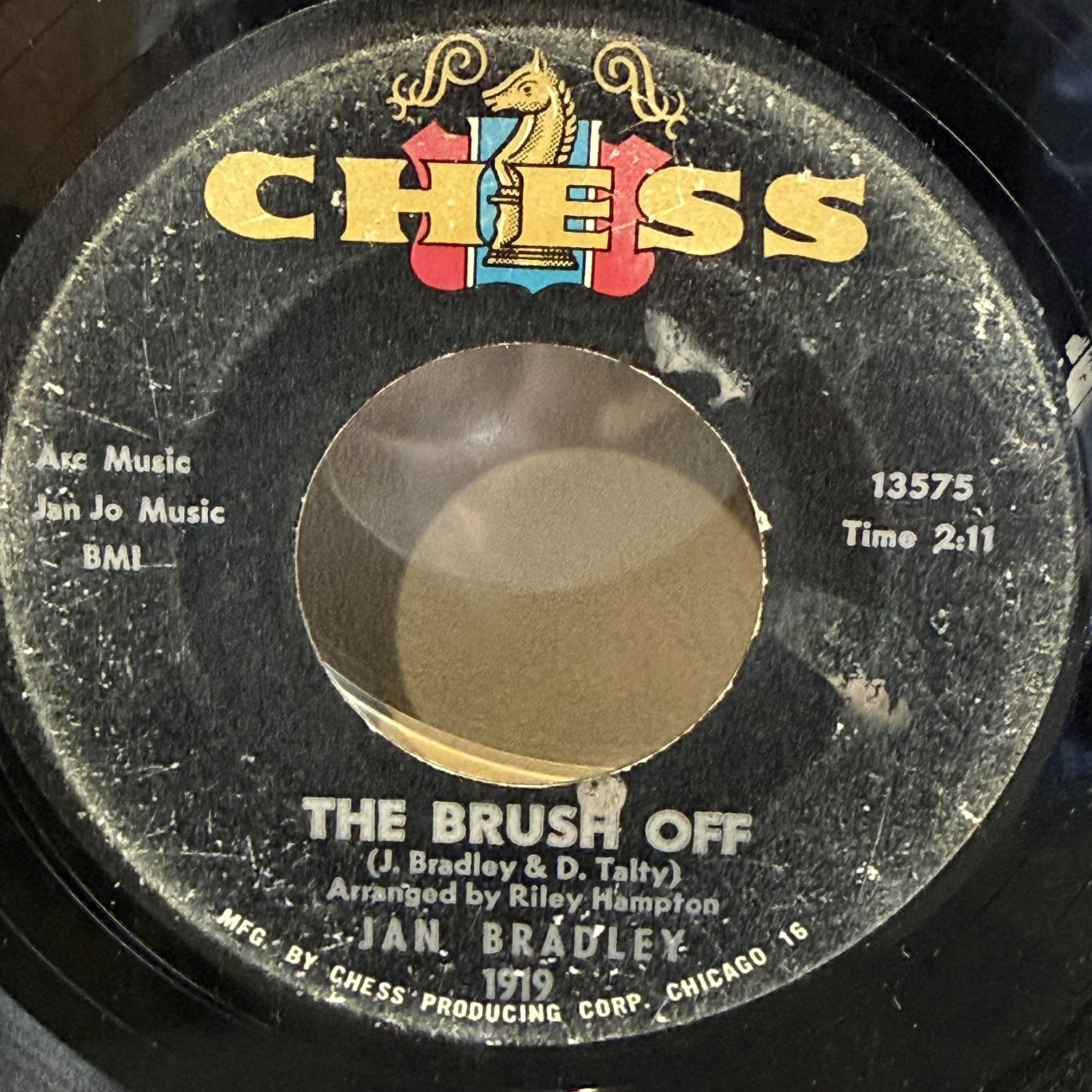 画像2: JAN BRADLEY / I'M OVER YOU c/w THE BRUSH OFF 