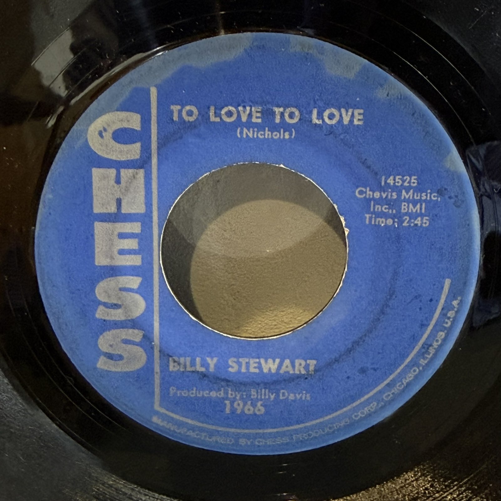 画像2: BILLY STEWART / SUMMERTIME c/w TO LOVE TO LOVE 